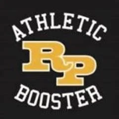 Athletic Booster logo with the letters 'R' and 'B' in gold, surrounded by the words 'ATHLETIC' above and 'BOOSTER' below.