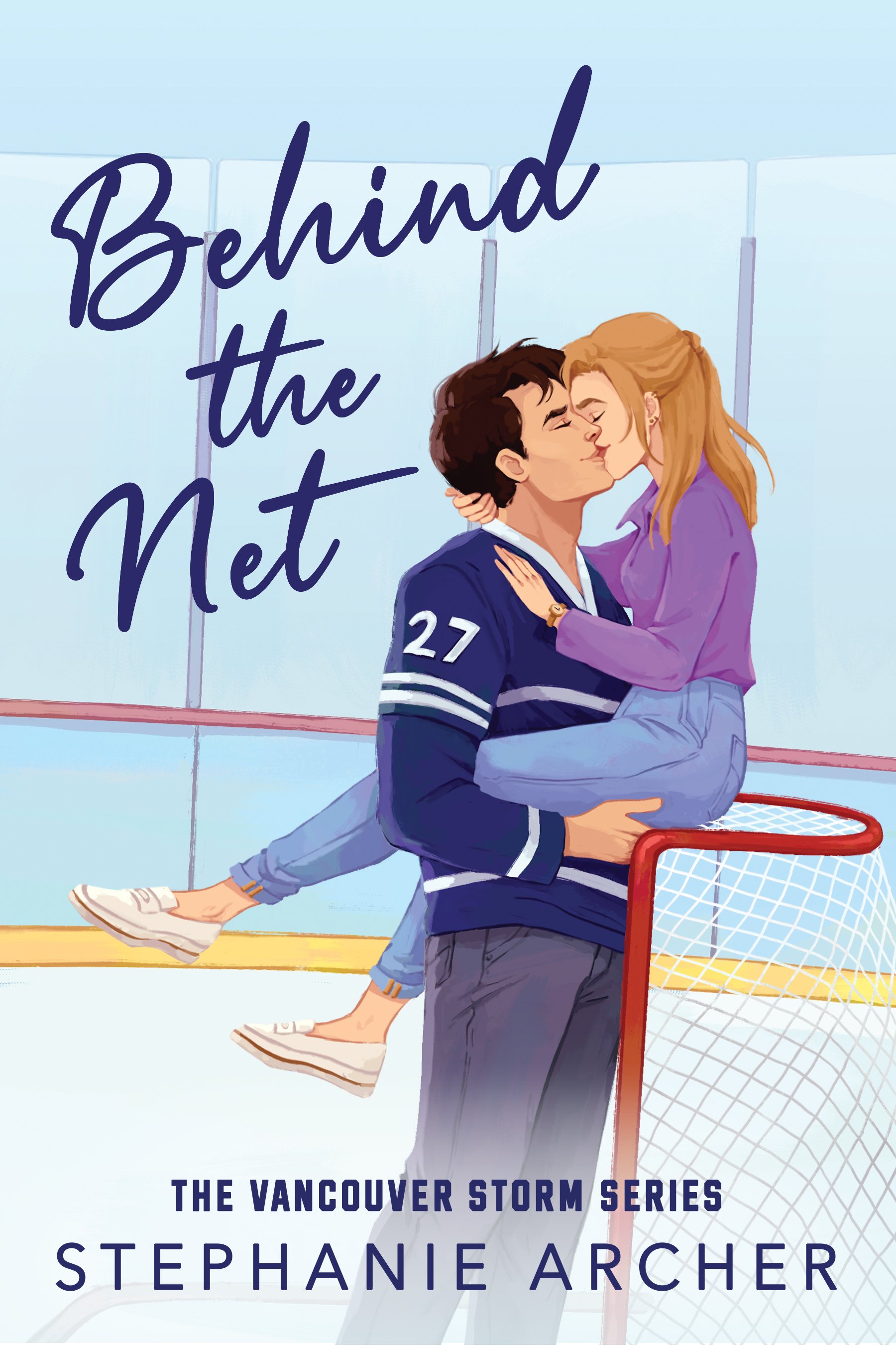 Behind the net by Stephanie Archer