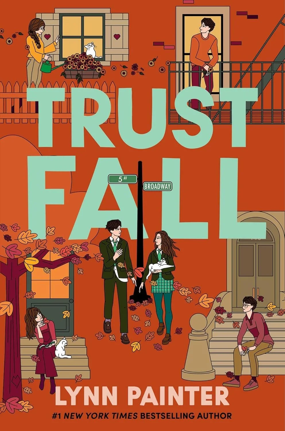 Trust fall by Lynn Painter