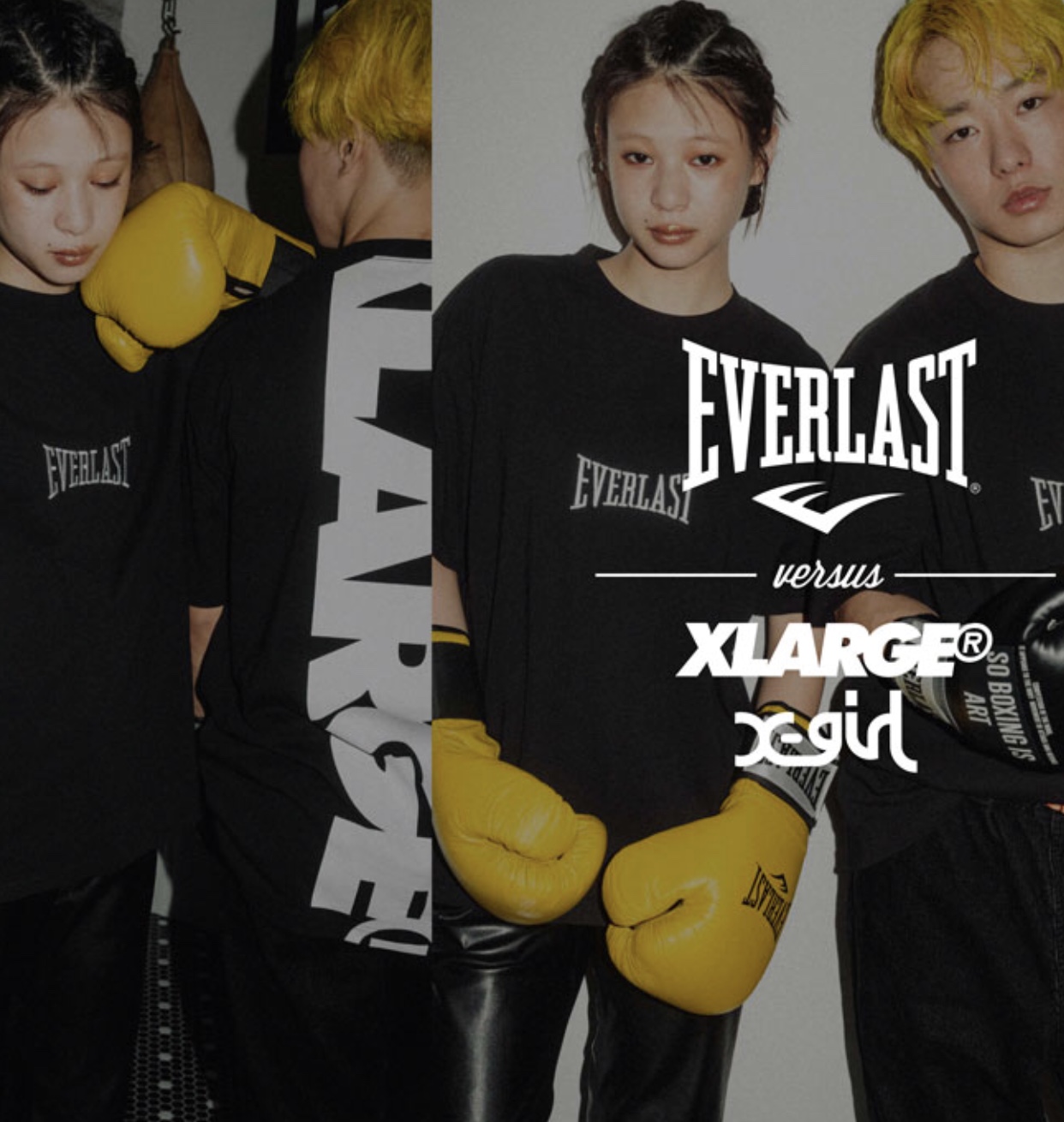 XLARGE® × X-girl × EVERLAST