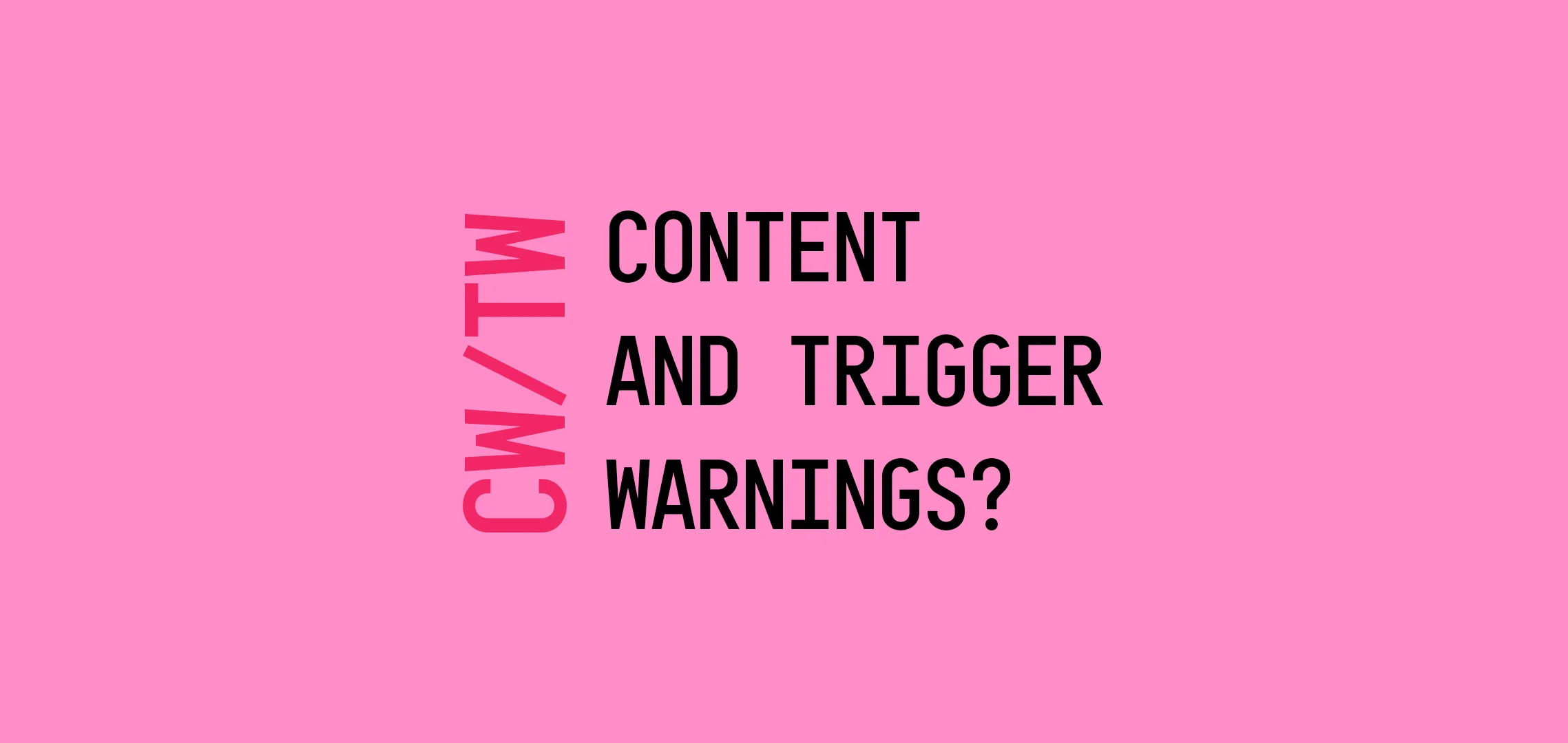 Content And Trigger Warnings Anti Speciesist Action