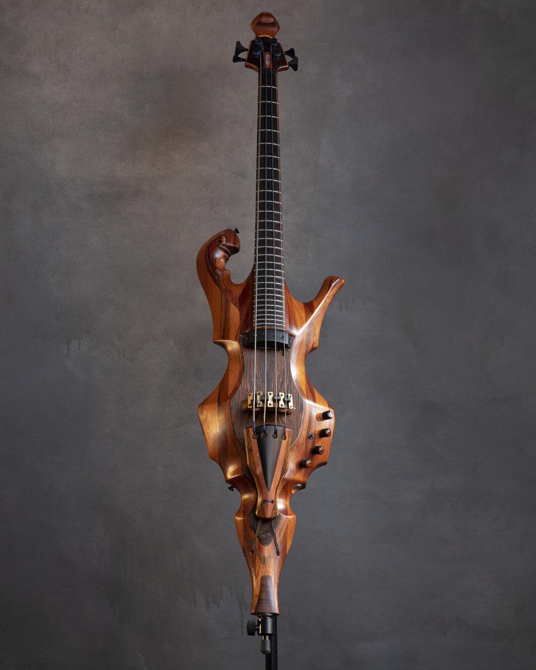 4-STRING ELECTRIC FRETTED UPRIGHT BASS II SHORT SCALE