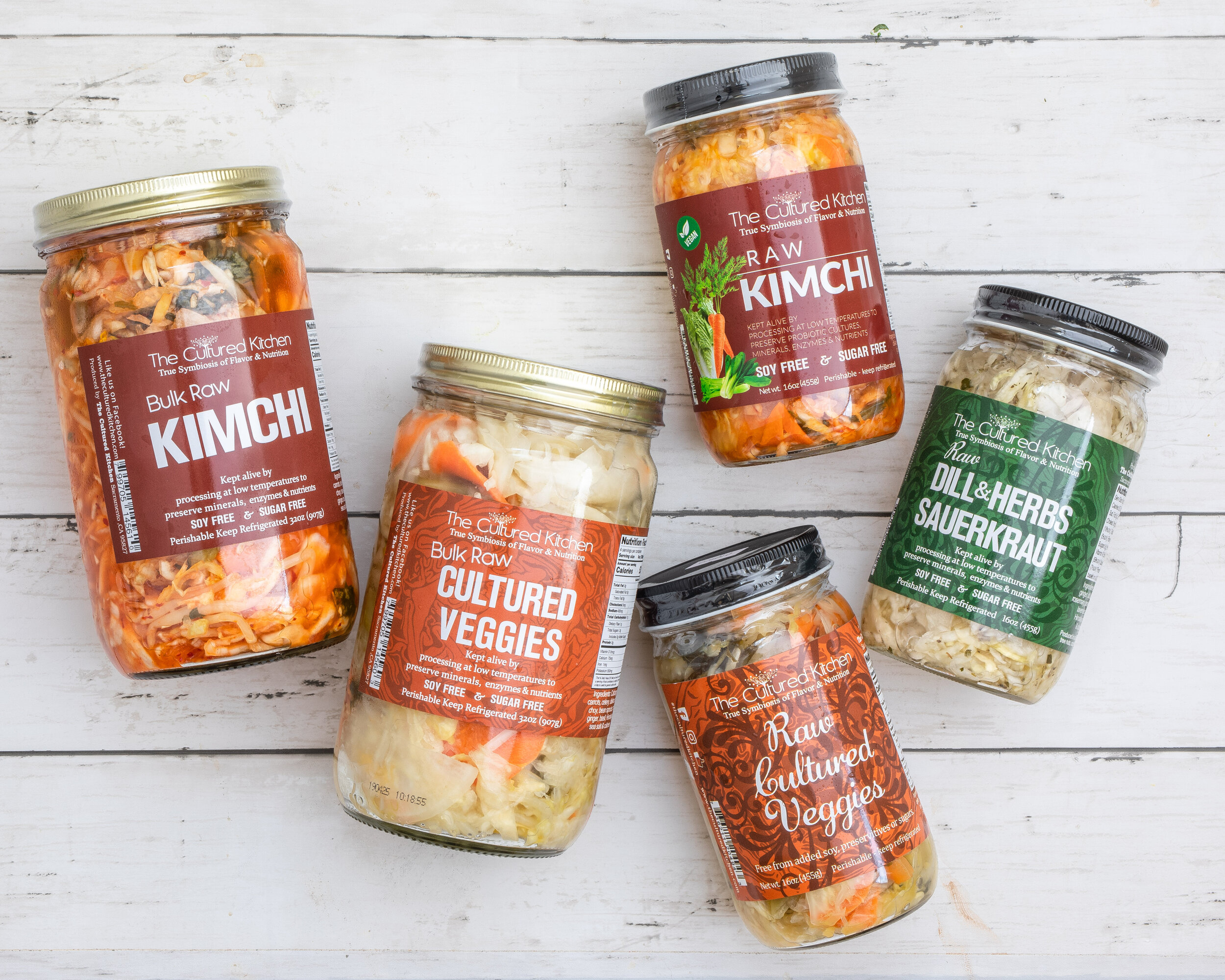 sauerkraut product photography