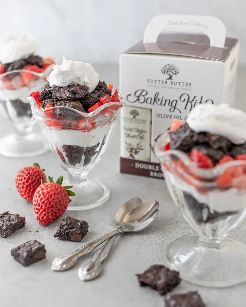chocolate brownie trifle 