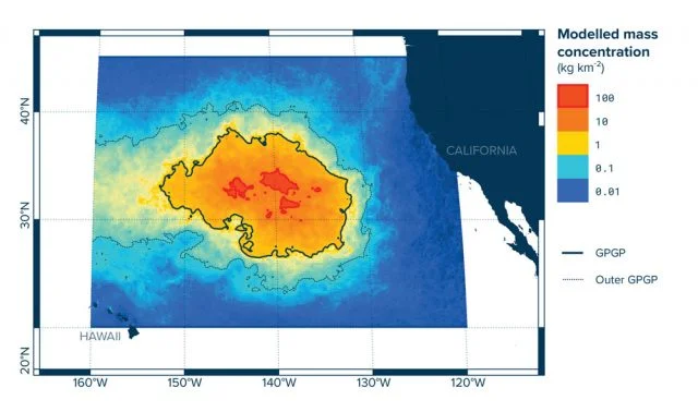 The Great Pacific Garbage Patch Photo Credit: The Ocean Cleanup