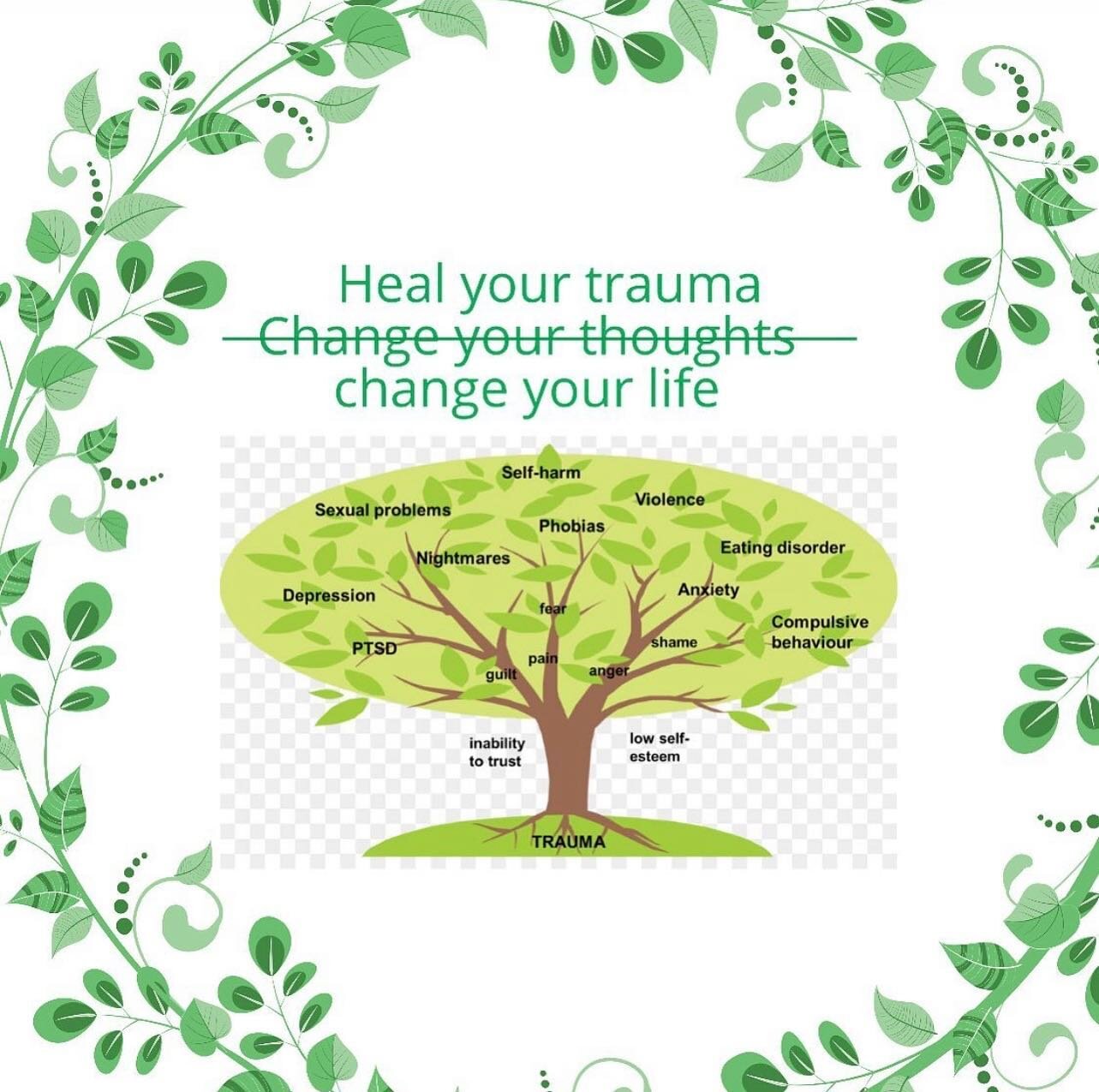 Uncomfortable thoughts and feelings are typically either survival responses based on experience, or they are wise wake up calls that something needs attention. So, to change your thoughts, you&rsquo;ve got to heal your trauma.

#mentalhealth #therapi