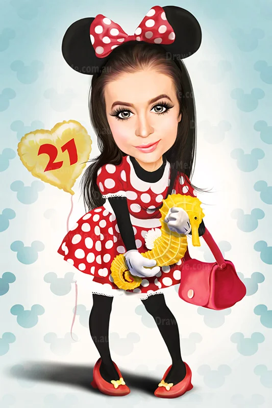 21st Birthday Caricatures