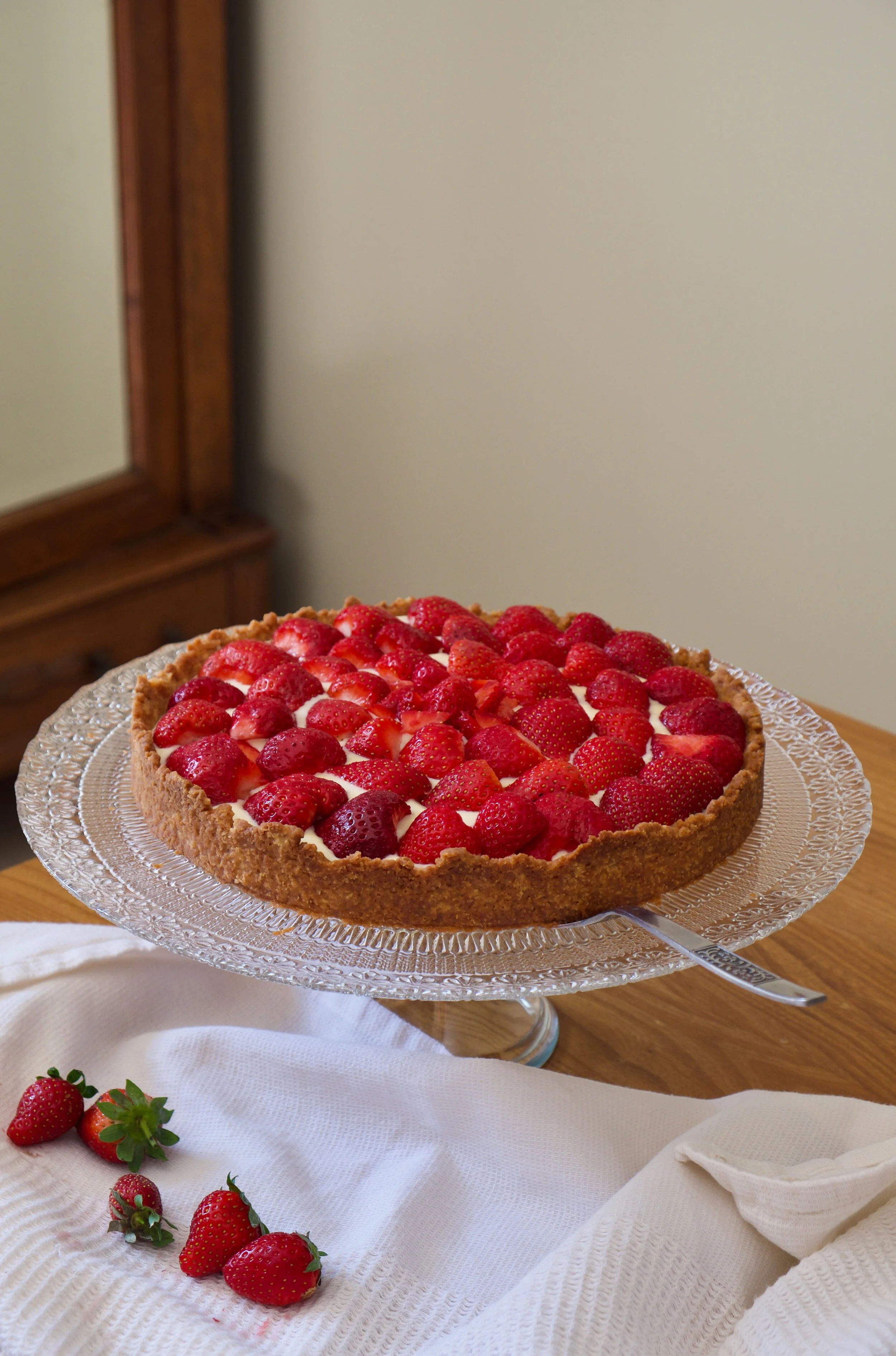 Tarte aux fraises de Jill Cousin