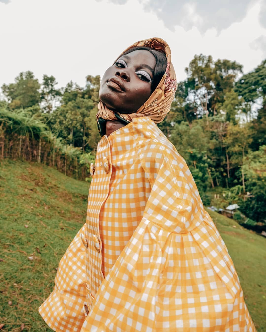 ENIGMA  @mckellyayor wearing my Picnic Trench and my Handwoven Flat Coat in an editorial shot and styled by @pitt.ab.rhm 🌟🌟🌟
&bull;
Wishing everyone a very Happy Lunar New Year 🧧🧨🧧🧨
&bull;
Photography &amp; Styling: @pitt.ab.rhm
Talent: @mckel