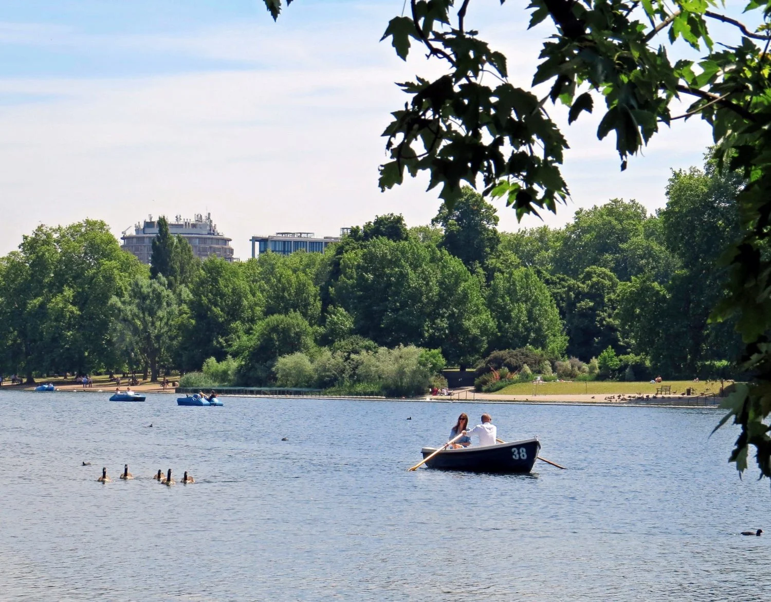 Serpentine boating lake credit Mr Bell Travels