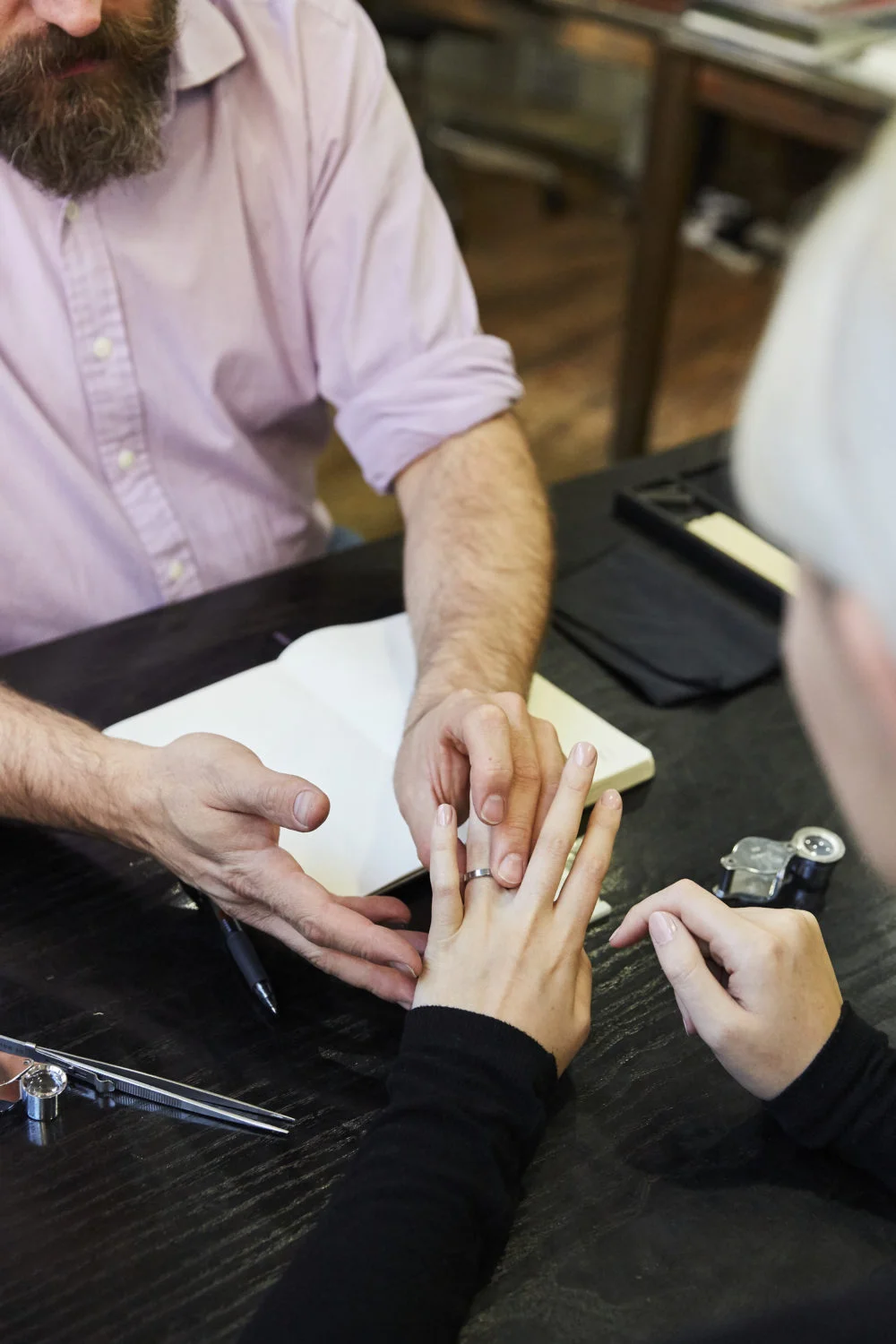 Simon Wright ring sizing