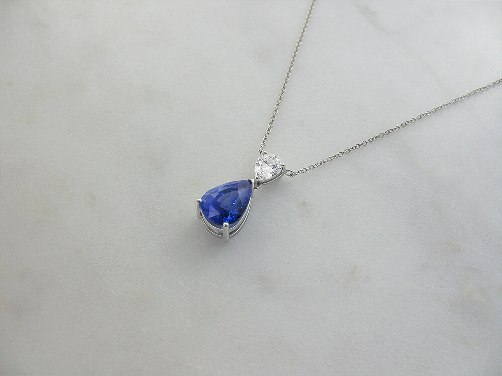 pear shaped sapphire and diamond drop pendant.jpg