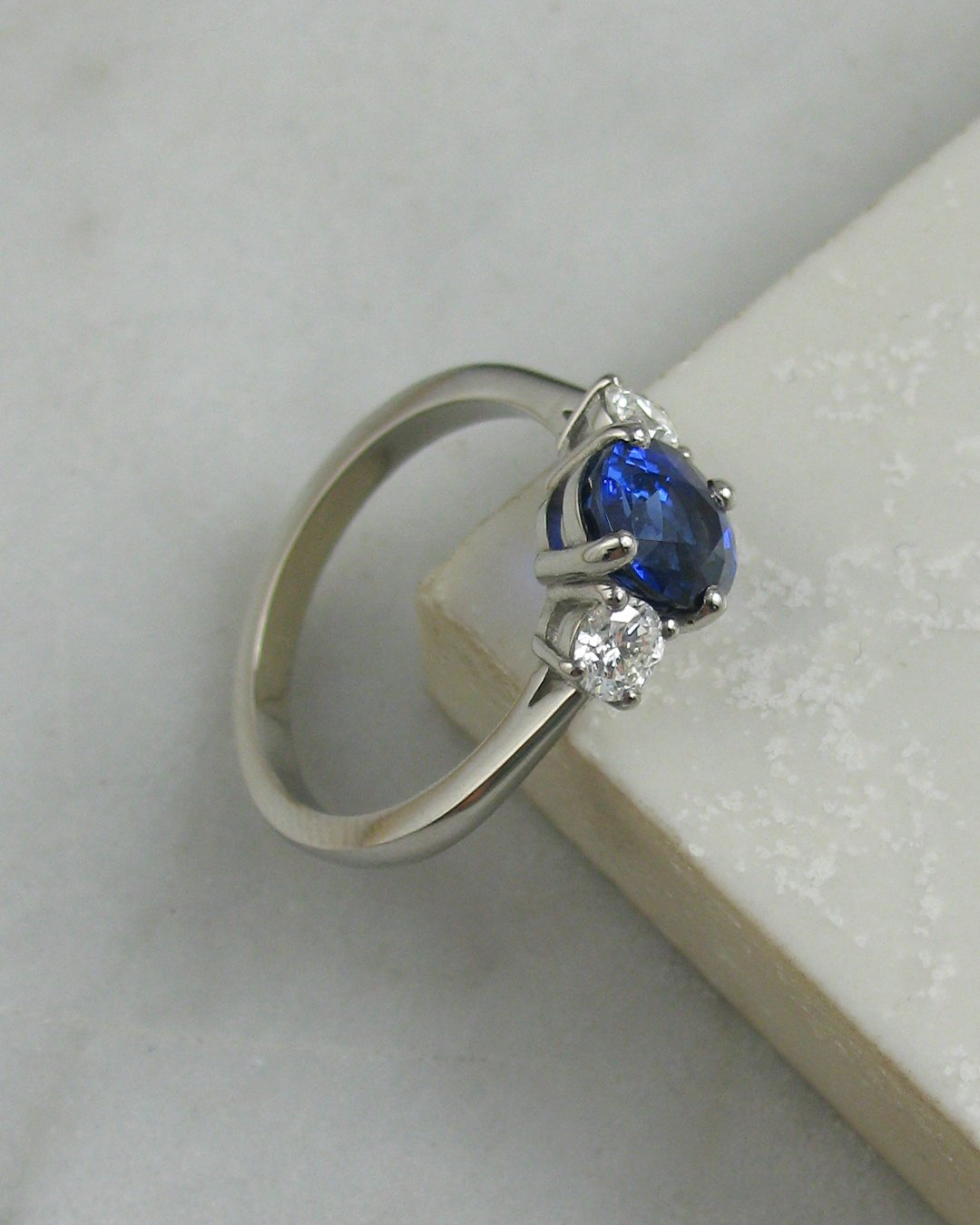 A beautiful bespoke sapphire ring