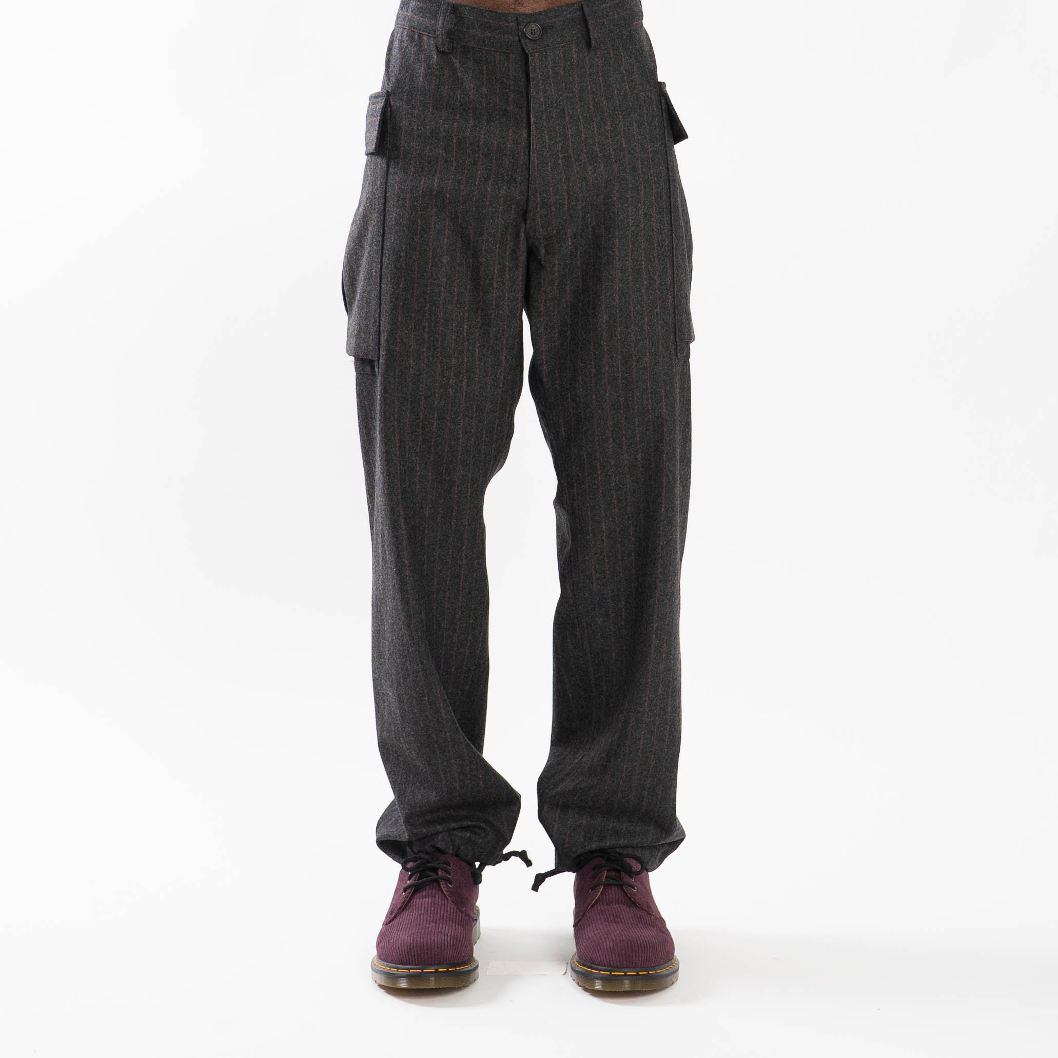 Javelin Nyc Fw22 collection Miles chocolate cashmere cargo jogger pants ...