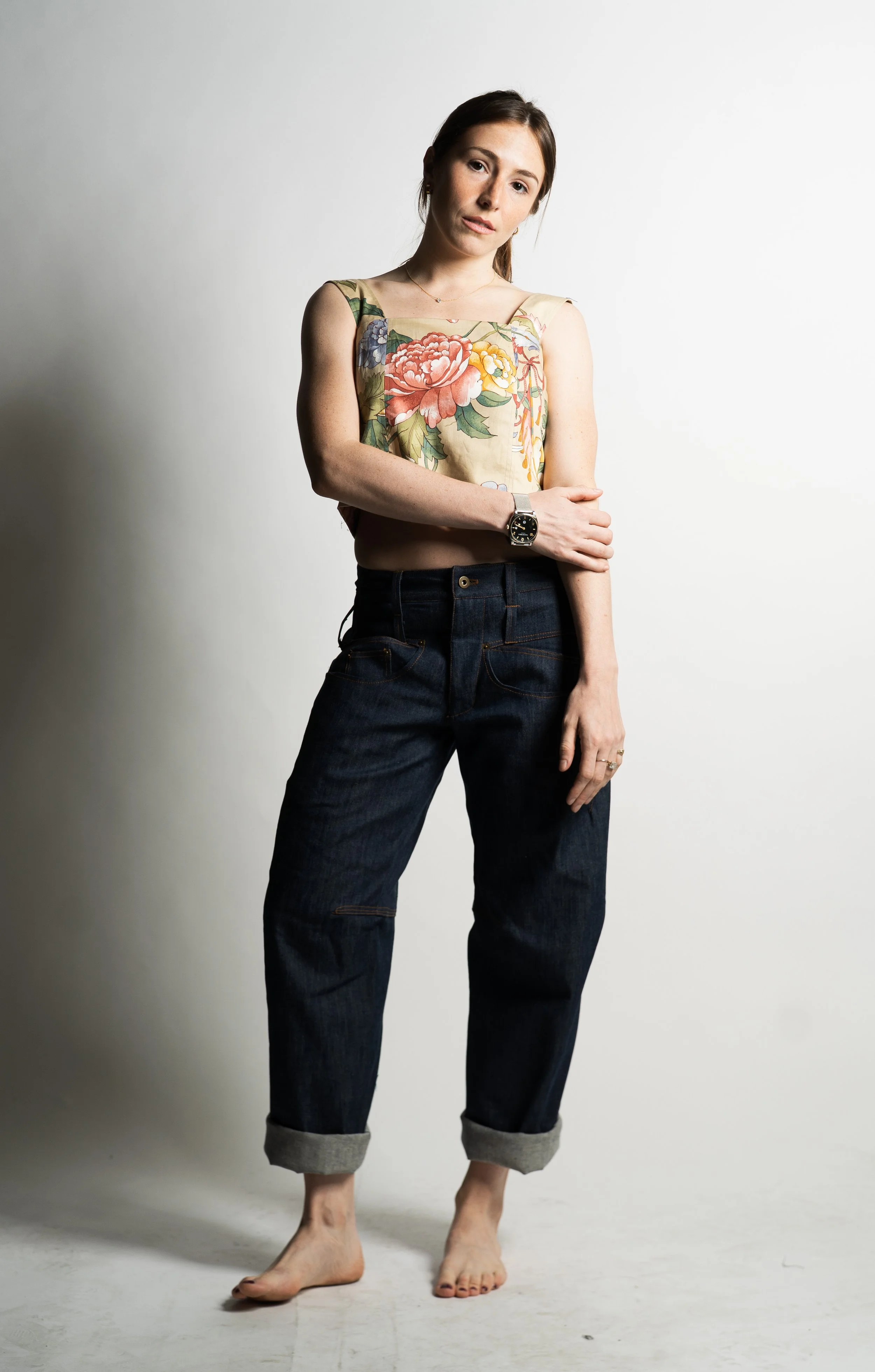 Simone crop top