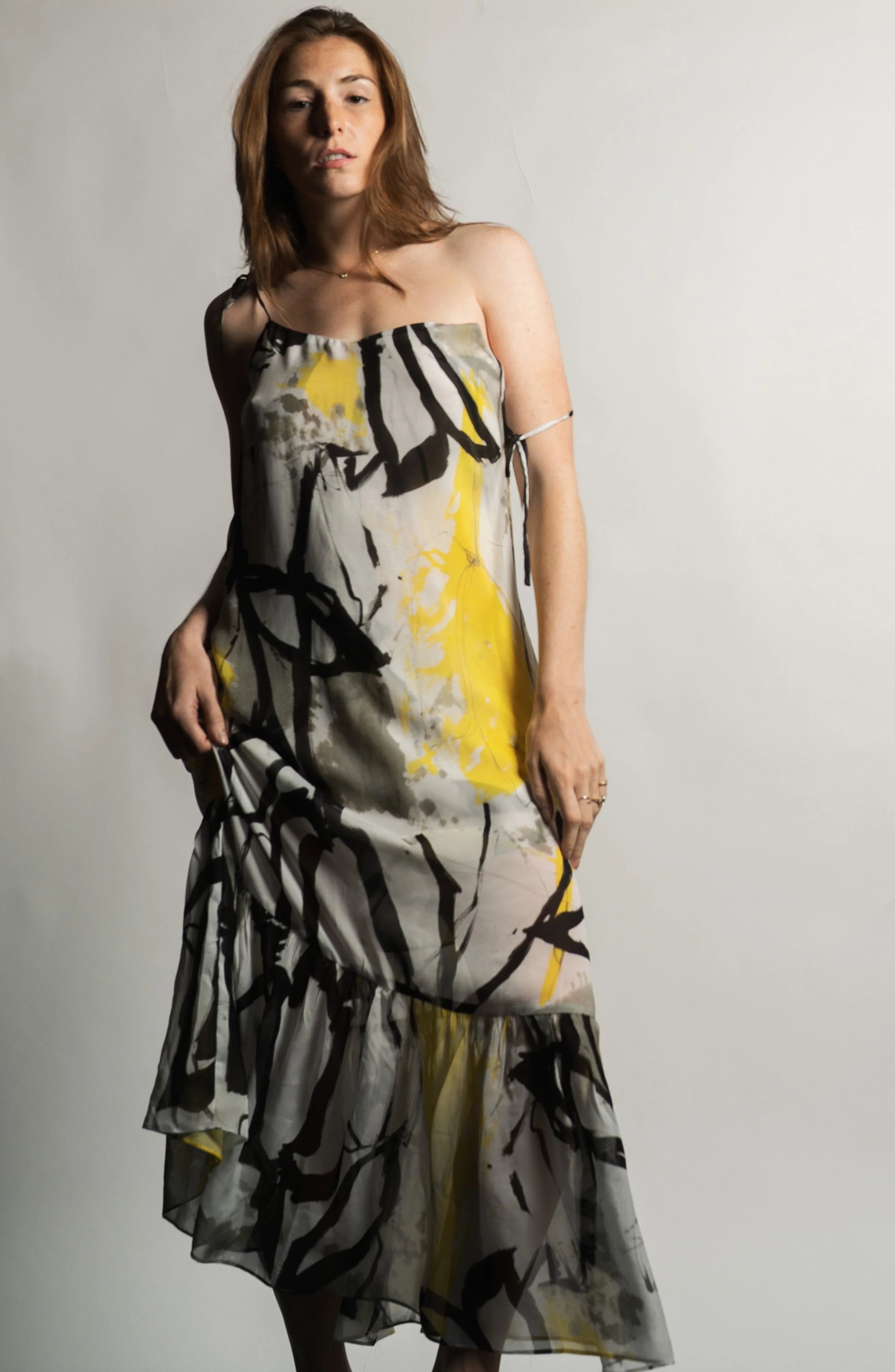 Brigitte slip dress