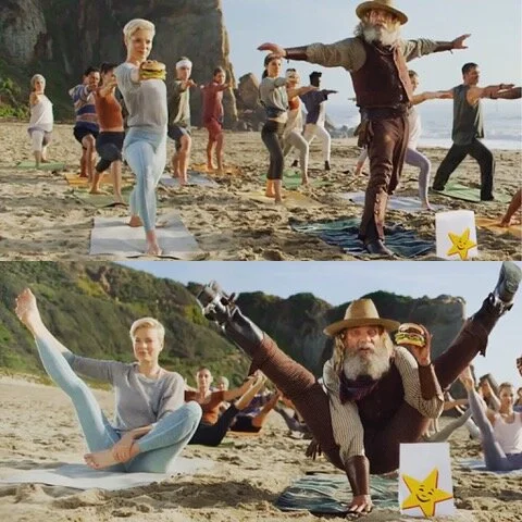 An ad for Carl's Jr ‘Beyond Meat’ Burger