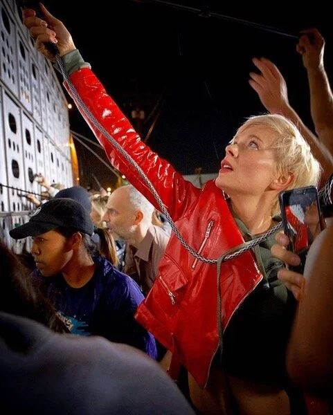 Nina’s at LA ‘Pig Vigil’
