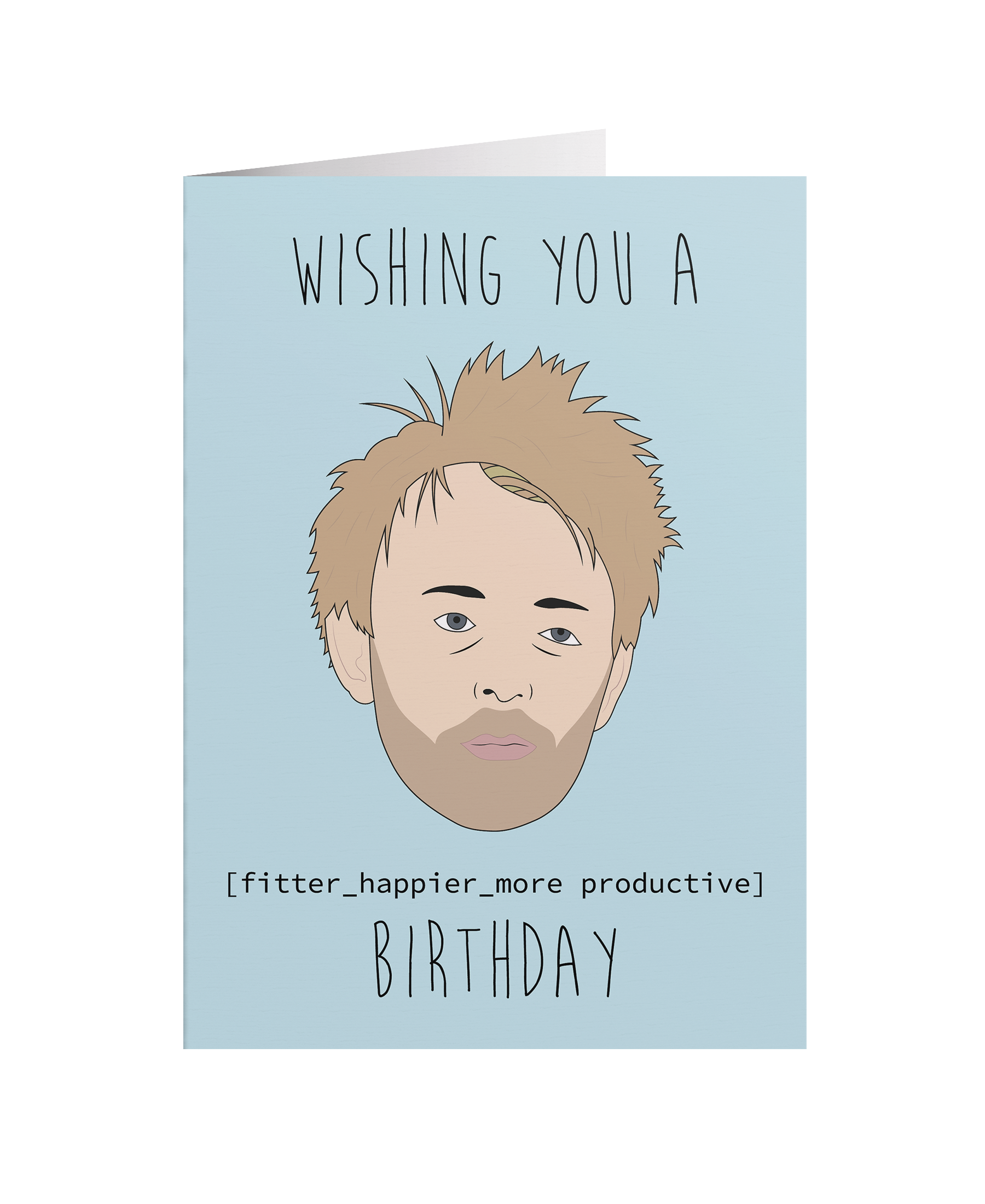 Thom Yorke (Radiohead) - Fitter, Happier Birthday
