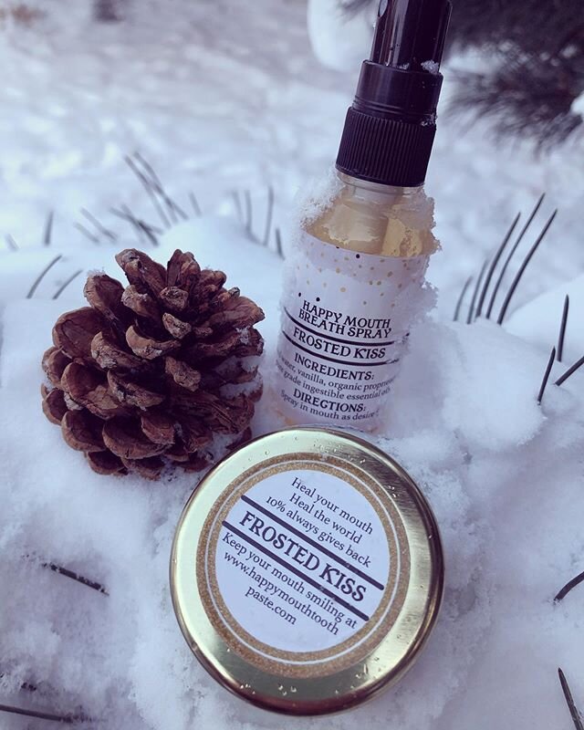 Come brave to snow and visit us at the vegan market in castle rock! We may have some gift box sets left for you.. 🙌🏼