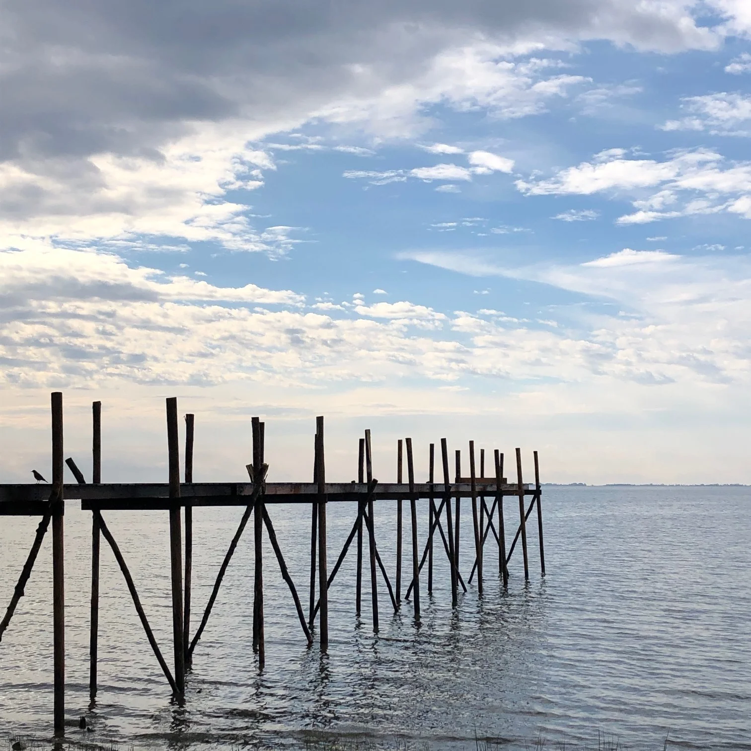 The village of Dunnottar on lake Winnipeg is characterized by its stick dock Piers. Reassembled seasonally they are the perfect communal gathering place.