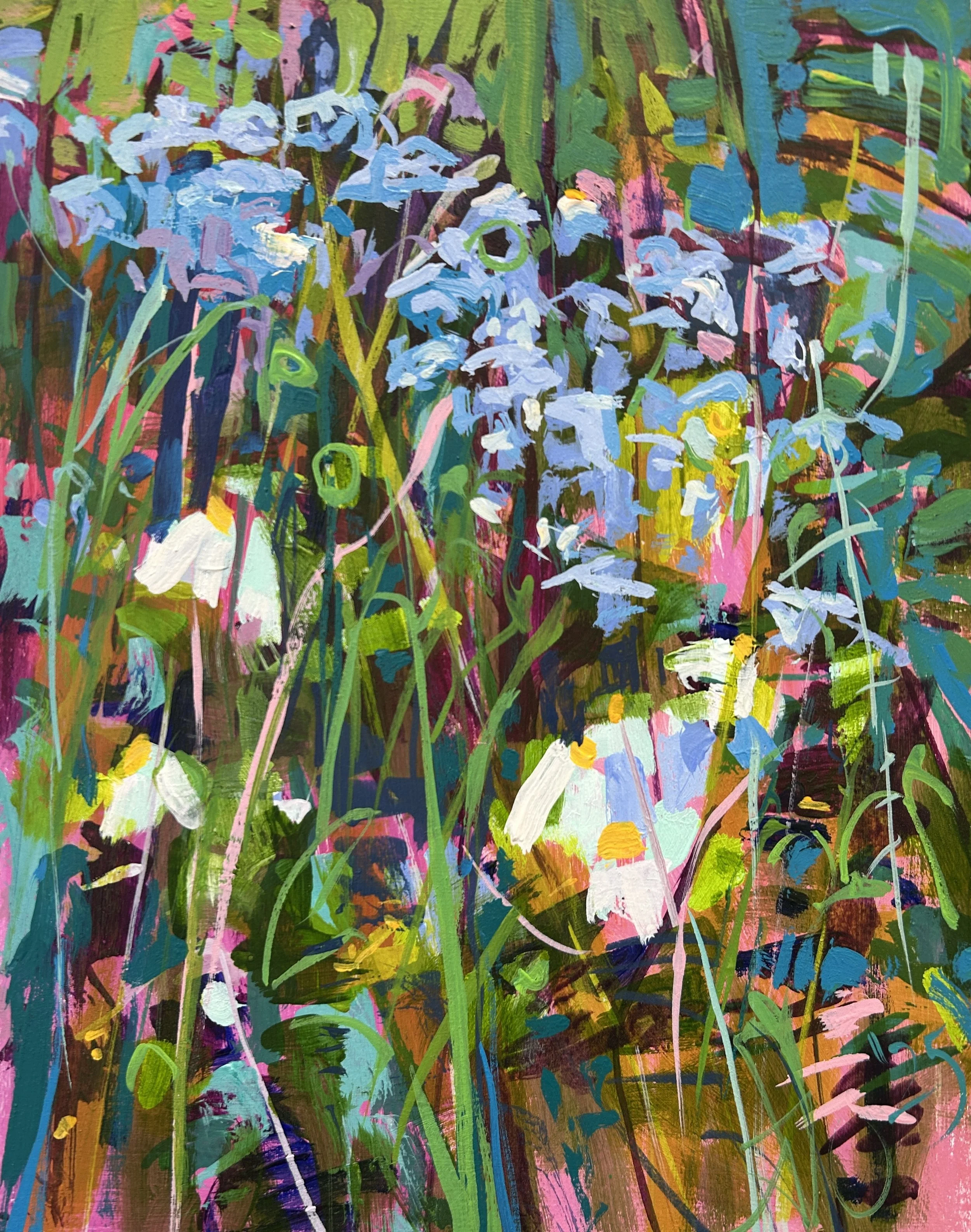 The Woodland Series at Art in Bloom - inspired by an August afternoon