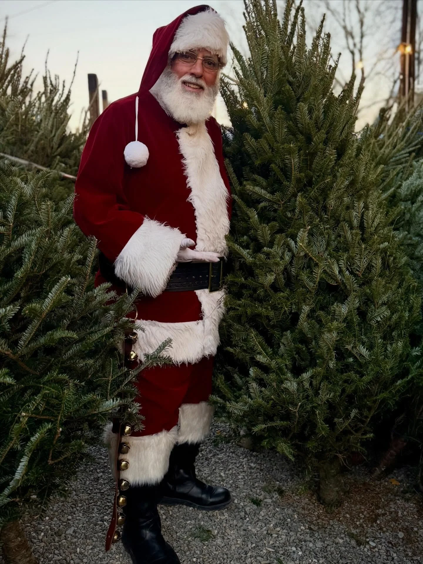 santa arrives tomorrow! come see him 12pm-4pm✨ only 13 days left to tell him what&rsquo;s on your list. come wander the shop, choose your tree, and find the ornaments that make it yours!  #&hearts;️laserragardens
#womanownedbusiness
#giftboutique
#sh