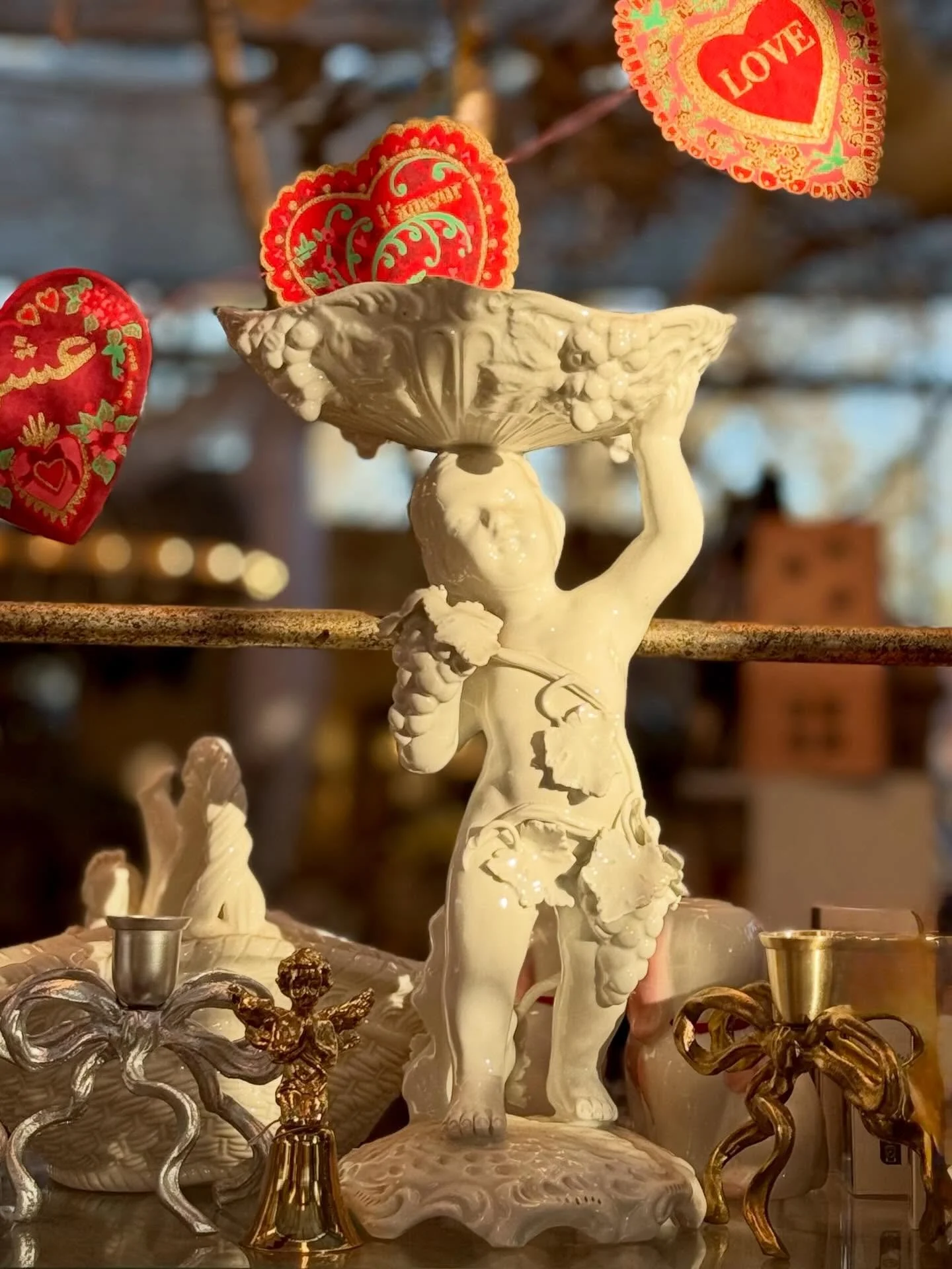 we are gearing up for valentine&rsquo;s day. come wander and see what we have.❤️ 
#&hearts;️laserragardens
#womanownedbusiness
#giftboutique
#comewander
#grabandgoflorals