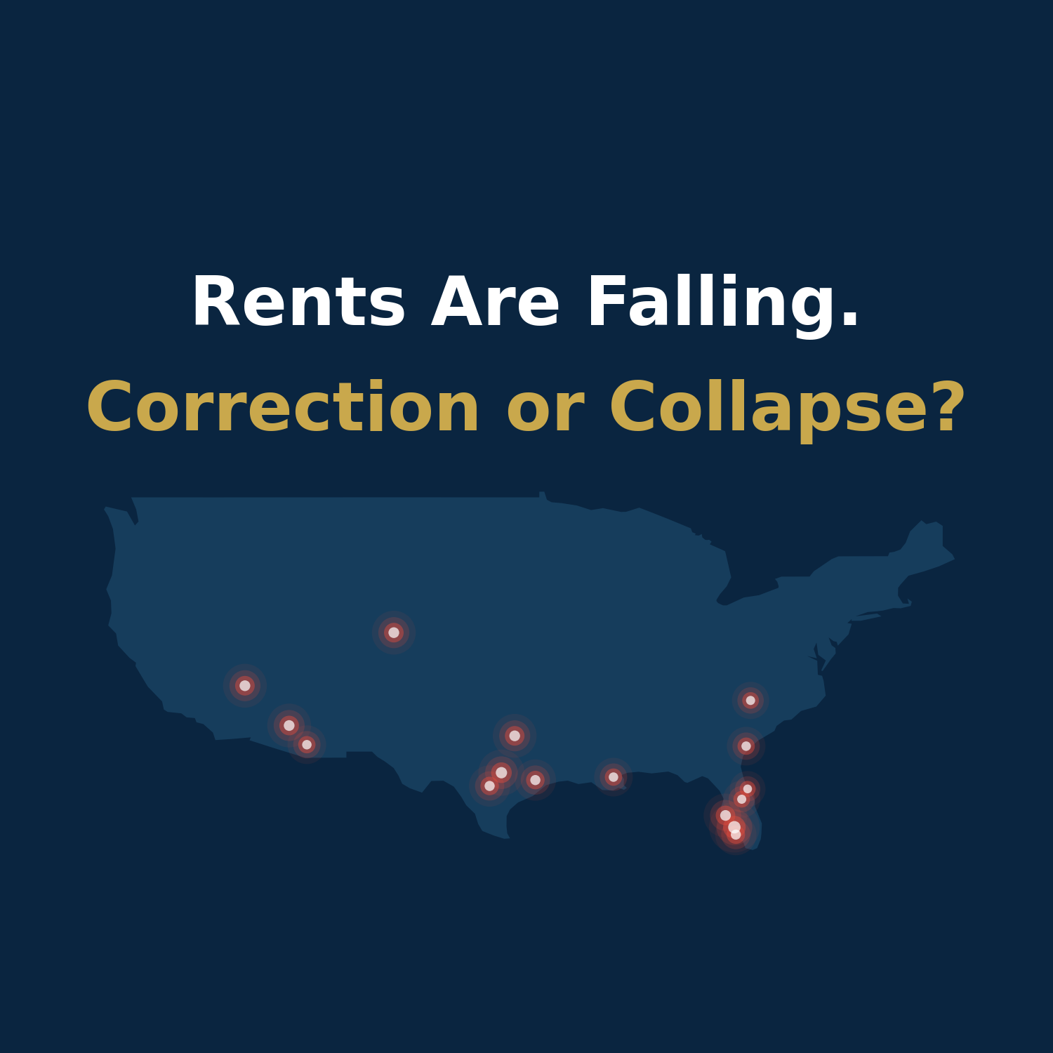 The 25 U.S. Metros Where Rents Are Still Falling: What It Means for Multifamily Investors
