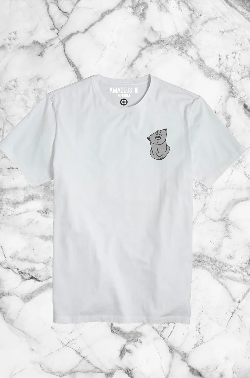 "AMADEUS" Head Logo in White