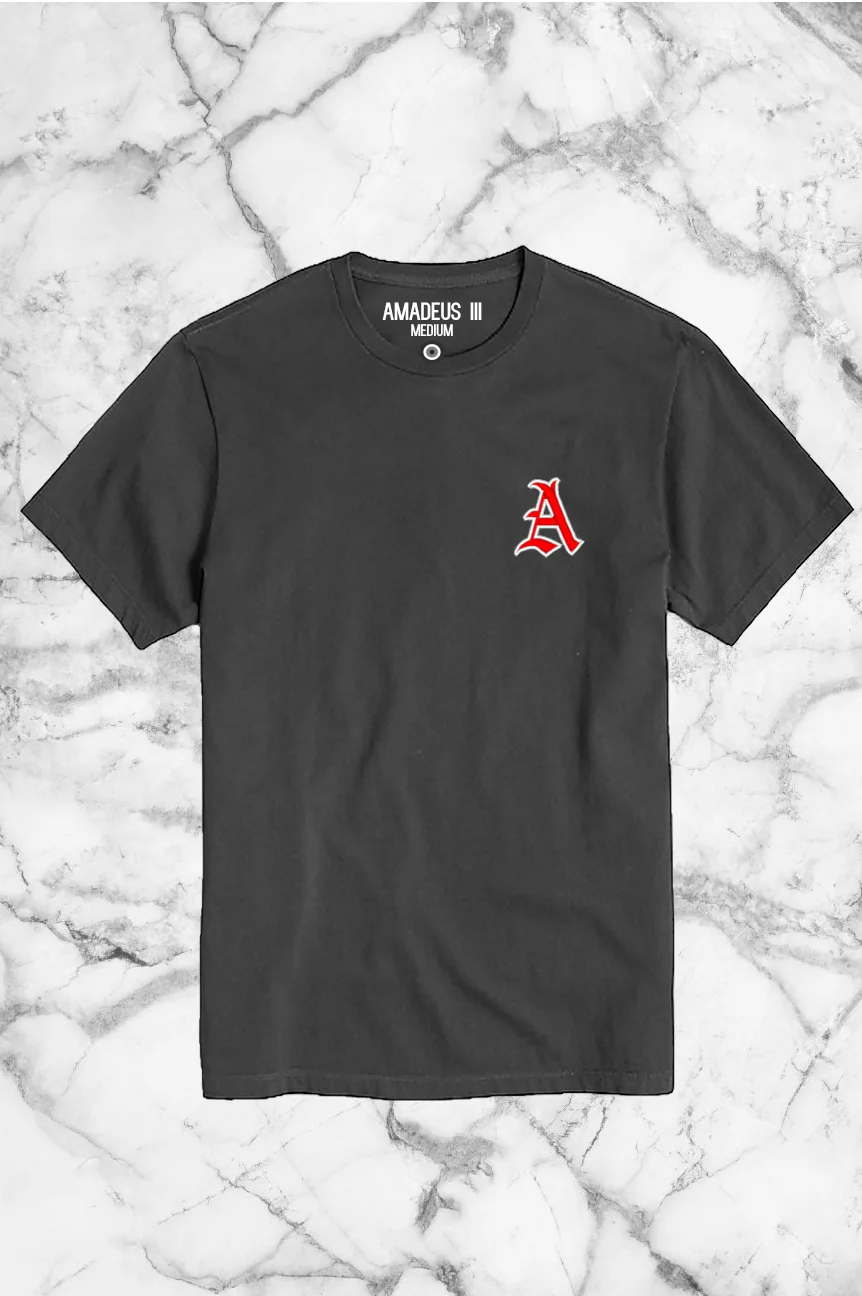 The "Scarlet A" T-Shirt in Black