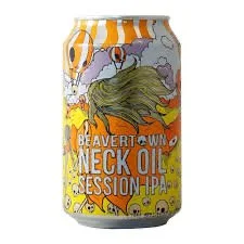 £4 - BEAVERTOWN NECK OIL SESSION IPA 330ML CAN 4.3%ABV