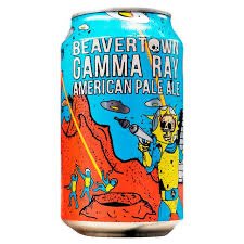 £4 BEAVERTOWN GAMMA RAY AMERICAN PALE ALE 330ML CANS 5.4%ABV