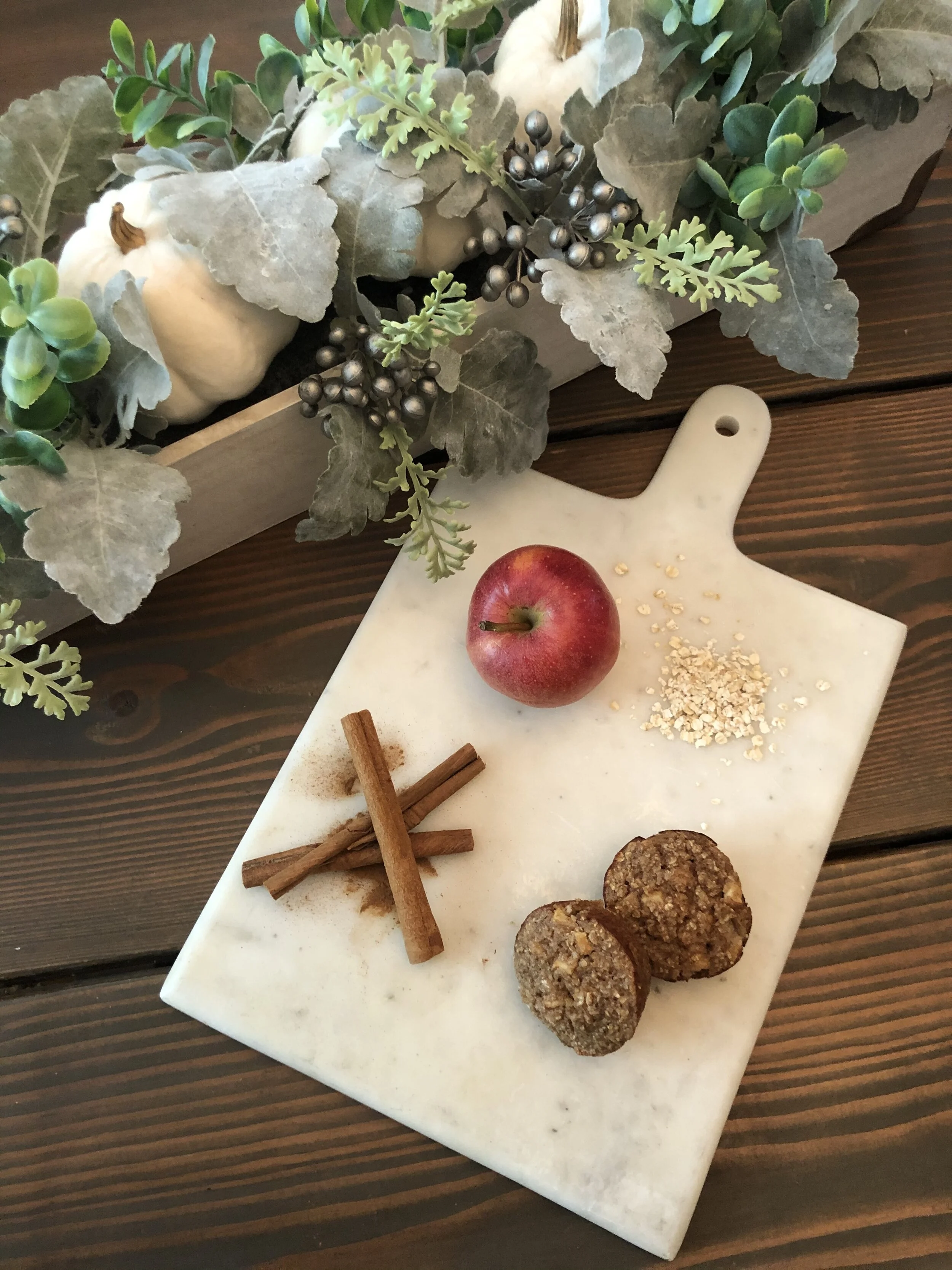 Apple Cinnamon Protein Muffins