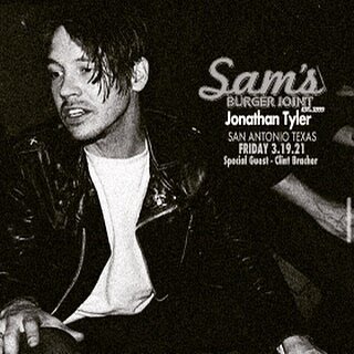 See y&rsquo;all in San Antonio, March 19th with @juanathantyler - tickets available through @samsburgerjoint