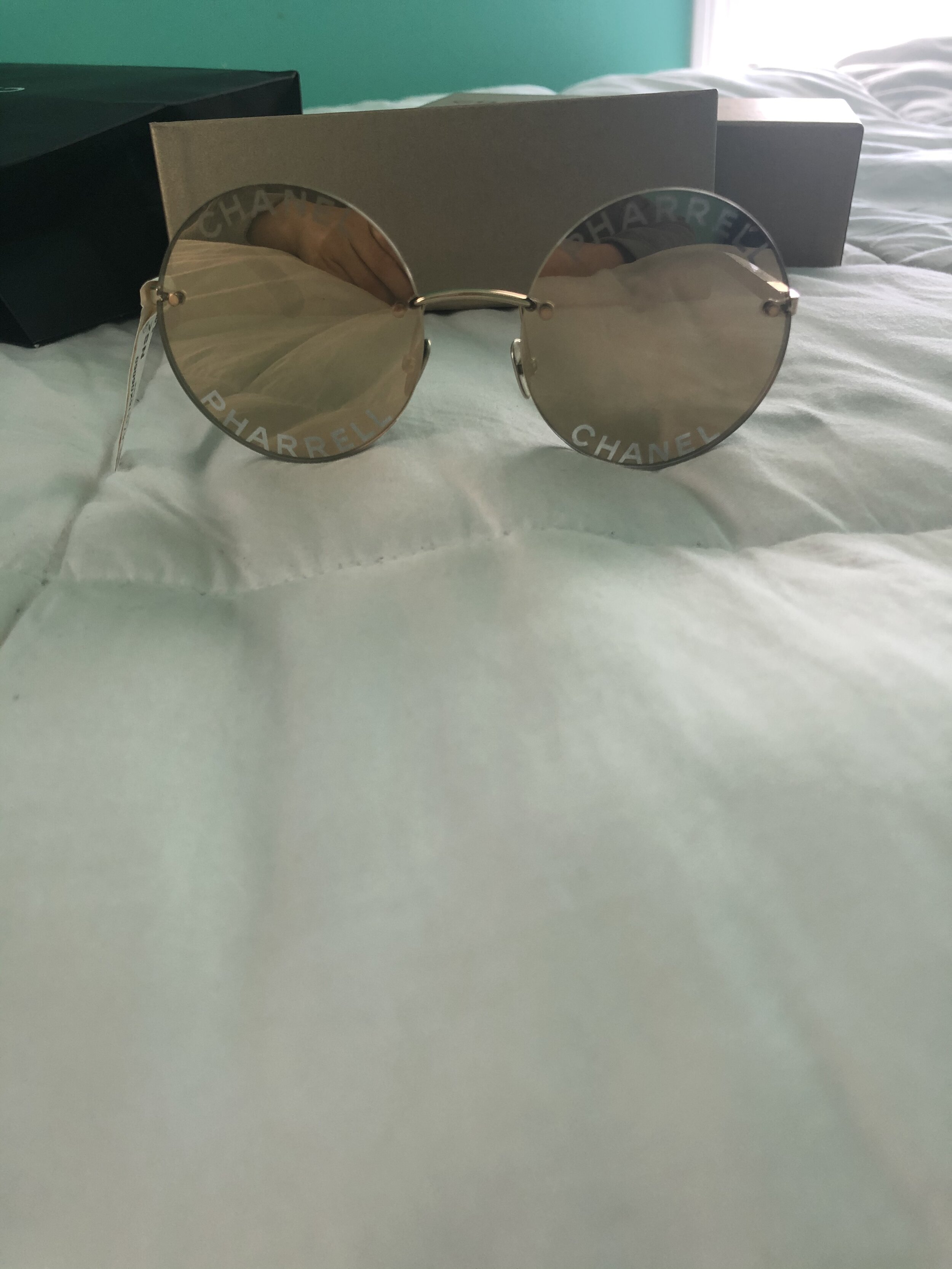 Chanel X Pharrell Sunglasses Womens Fashion Watches  Accessories  Sunglasses  Eyewear on Carousell