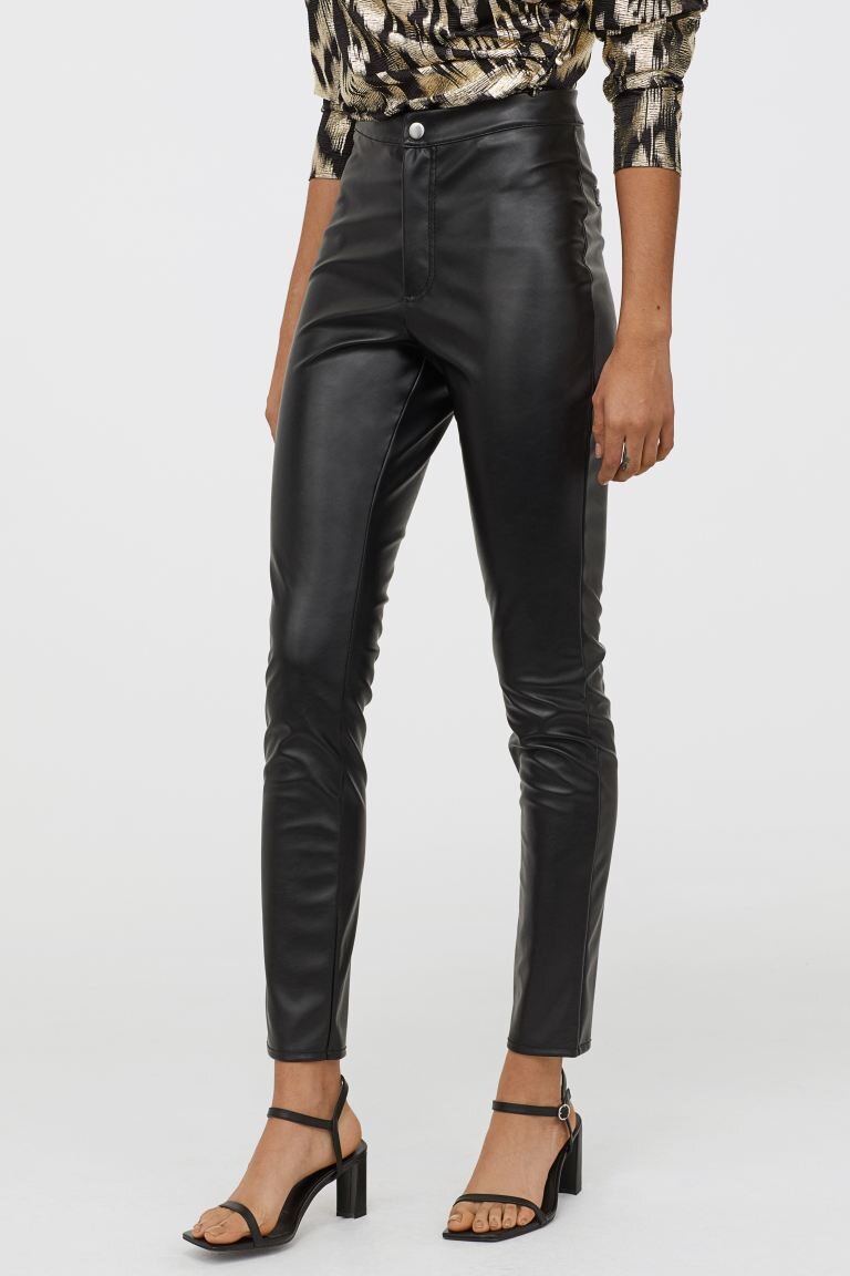 H&amp;M Faux Leather Pants