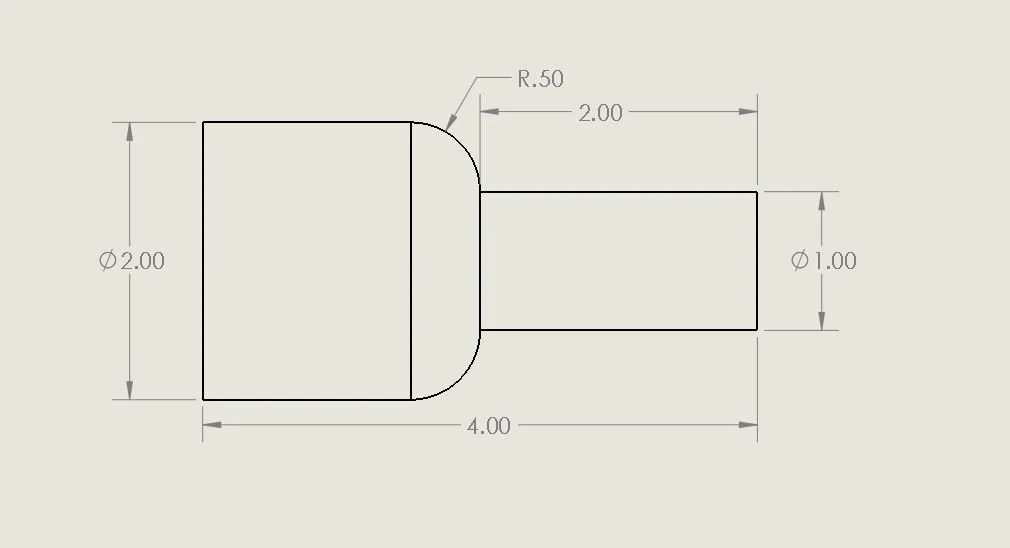Programming a Counter-Clockwise Arc on a Lathe