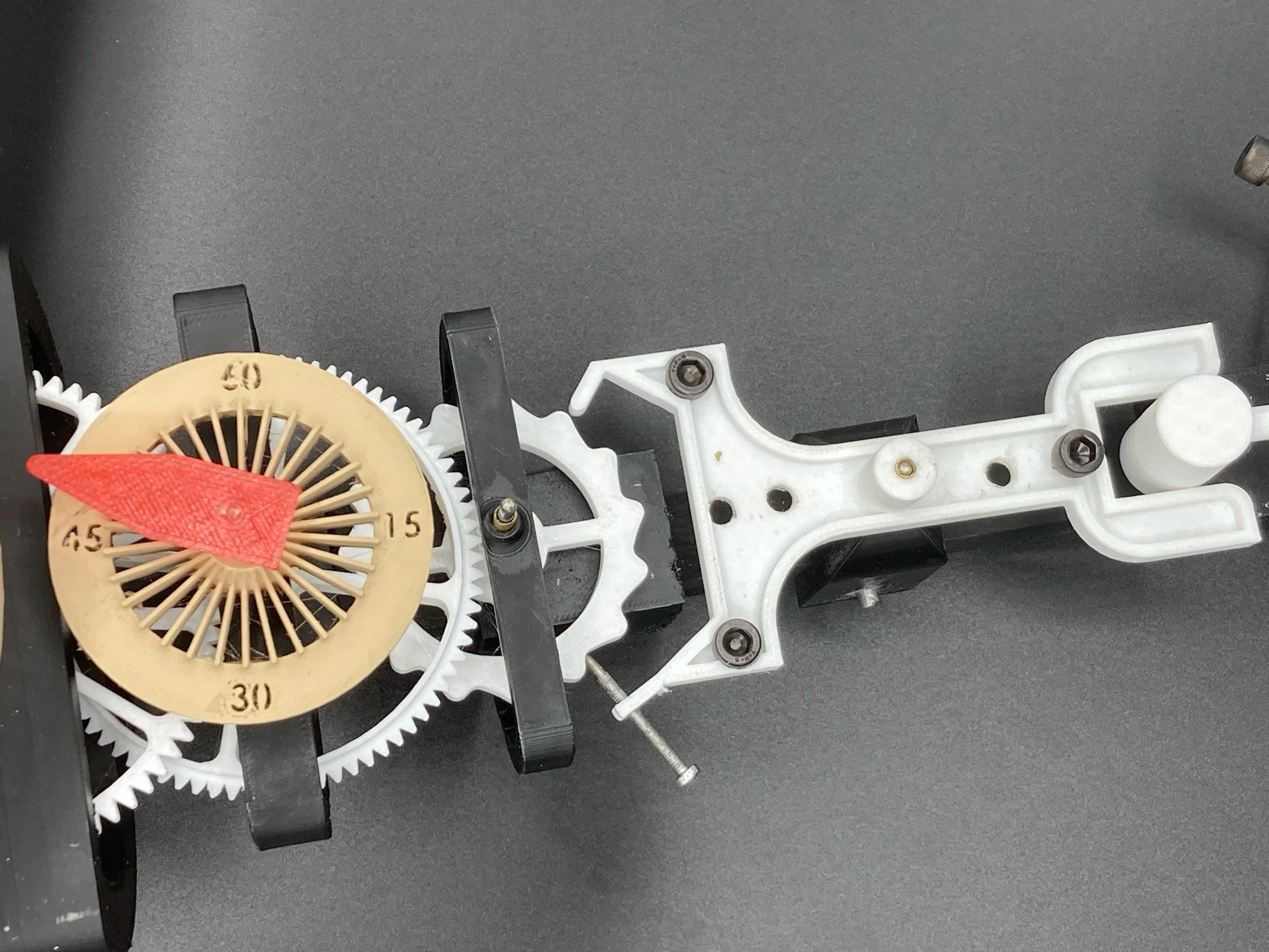 3D Printed Mechanical Clock Video