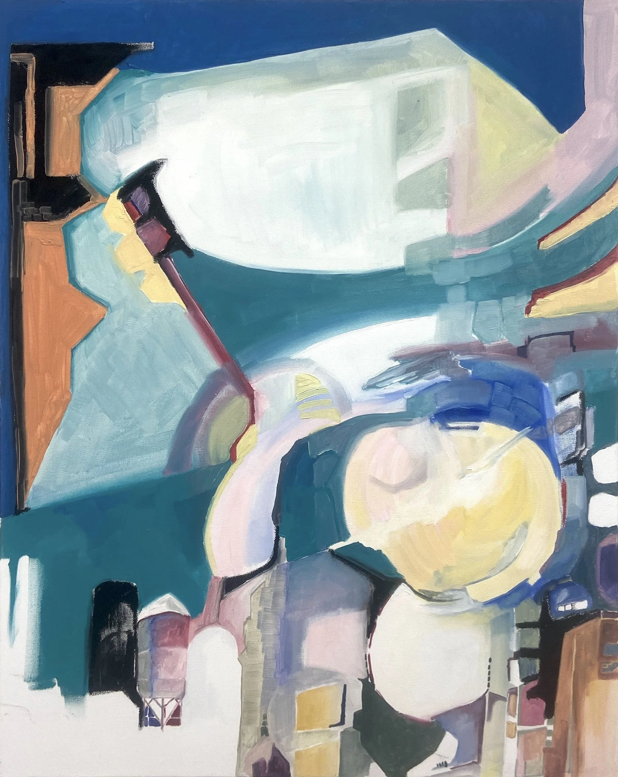 other than we were, 2024. Oil on Canvas, 28" x 22".