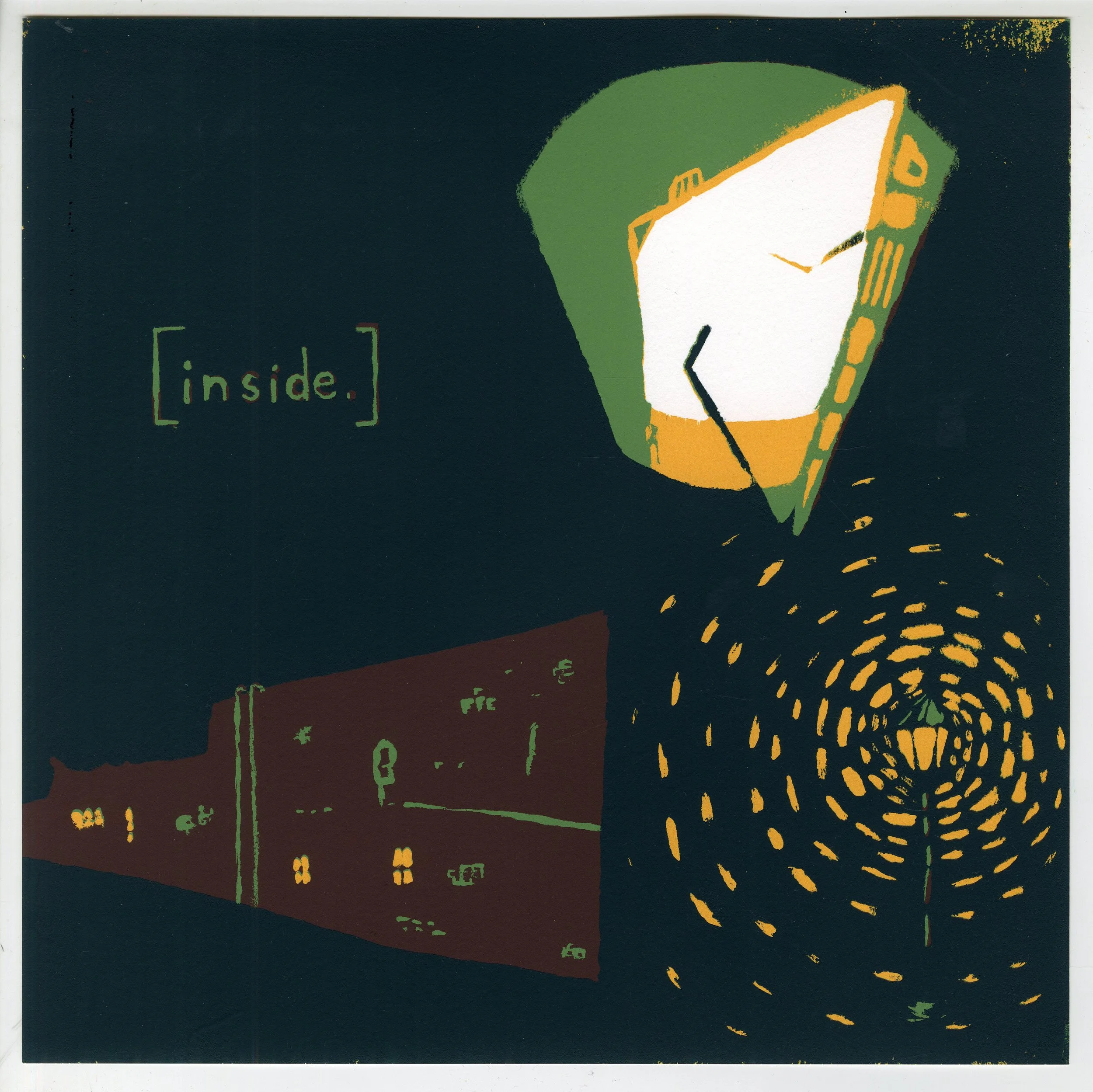 Inside, 2024. Screen print, 11" x 11".