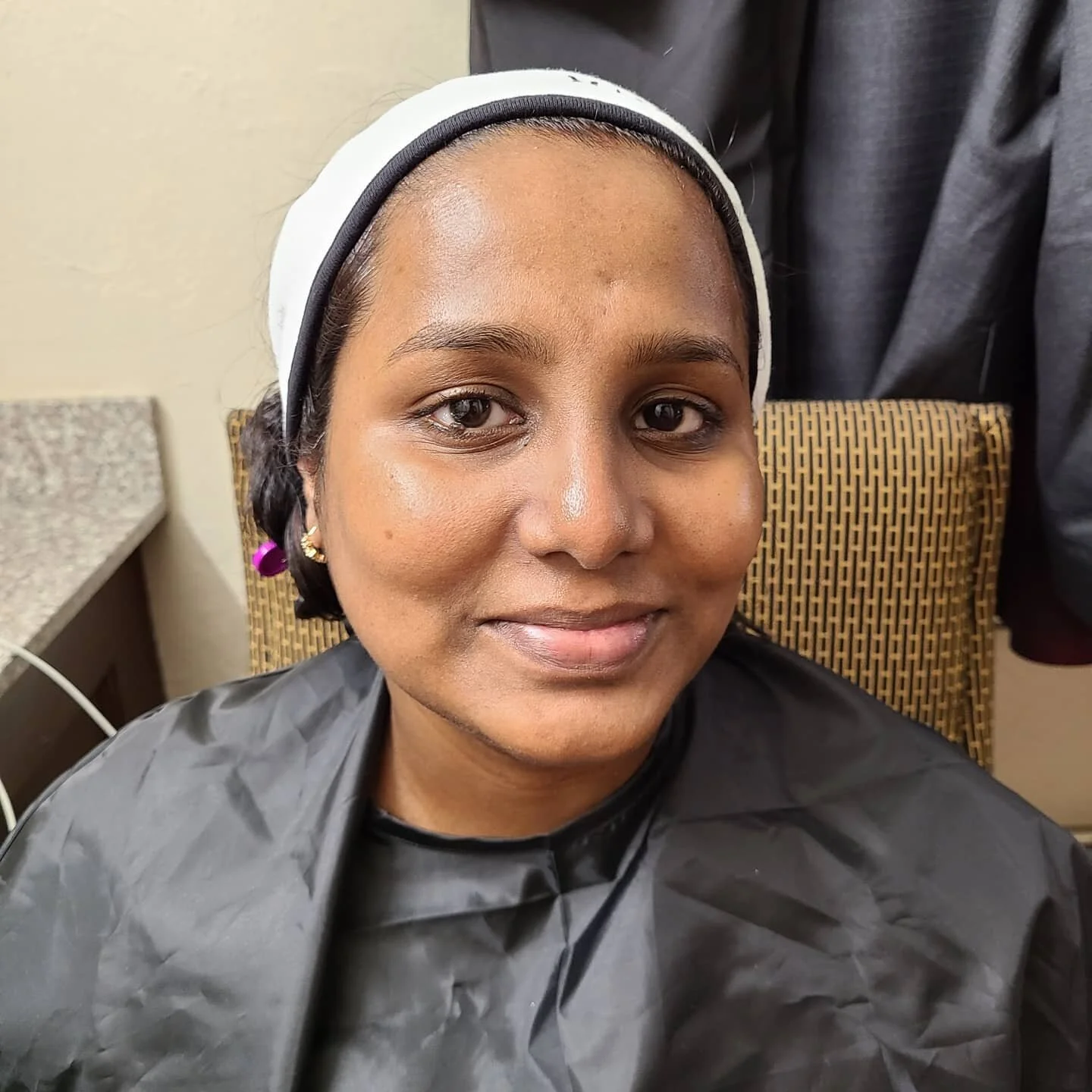 Got to do this #beautys #makeup #lastweekend for her #babyshower . #itsababyboy👶🏻 #babyshiva #babyboy2021💙 #indhuandvino #bangleceremony #arrivingjuly2021