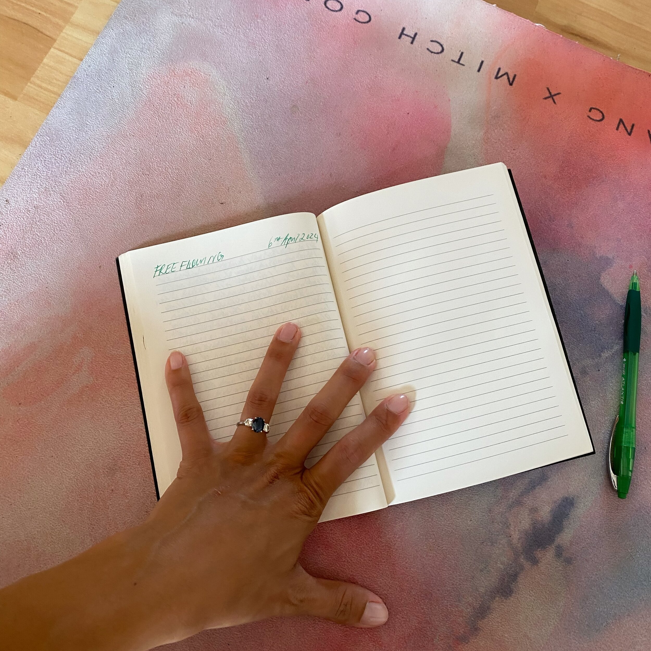 Ruminating mind? Try this&hellip;
Grab a notebook, set your timer for 5 minutes. Grab your pen and free flow write whatever comes to mind on to paper.

If you don&rsquo;t have anything to write, write that down. Eventually you will start to write dow