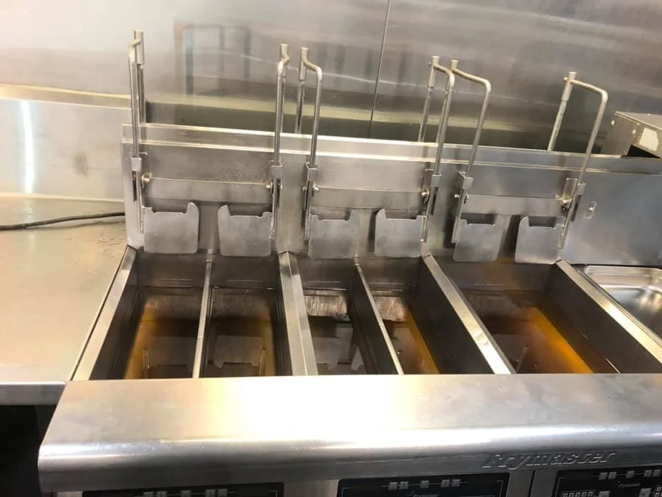 Cinema Kitchen Triple Fryer Clean