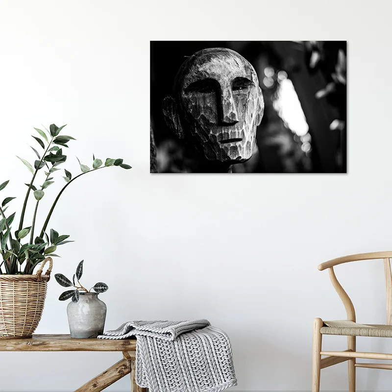 Singapore - Wooden sculpture