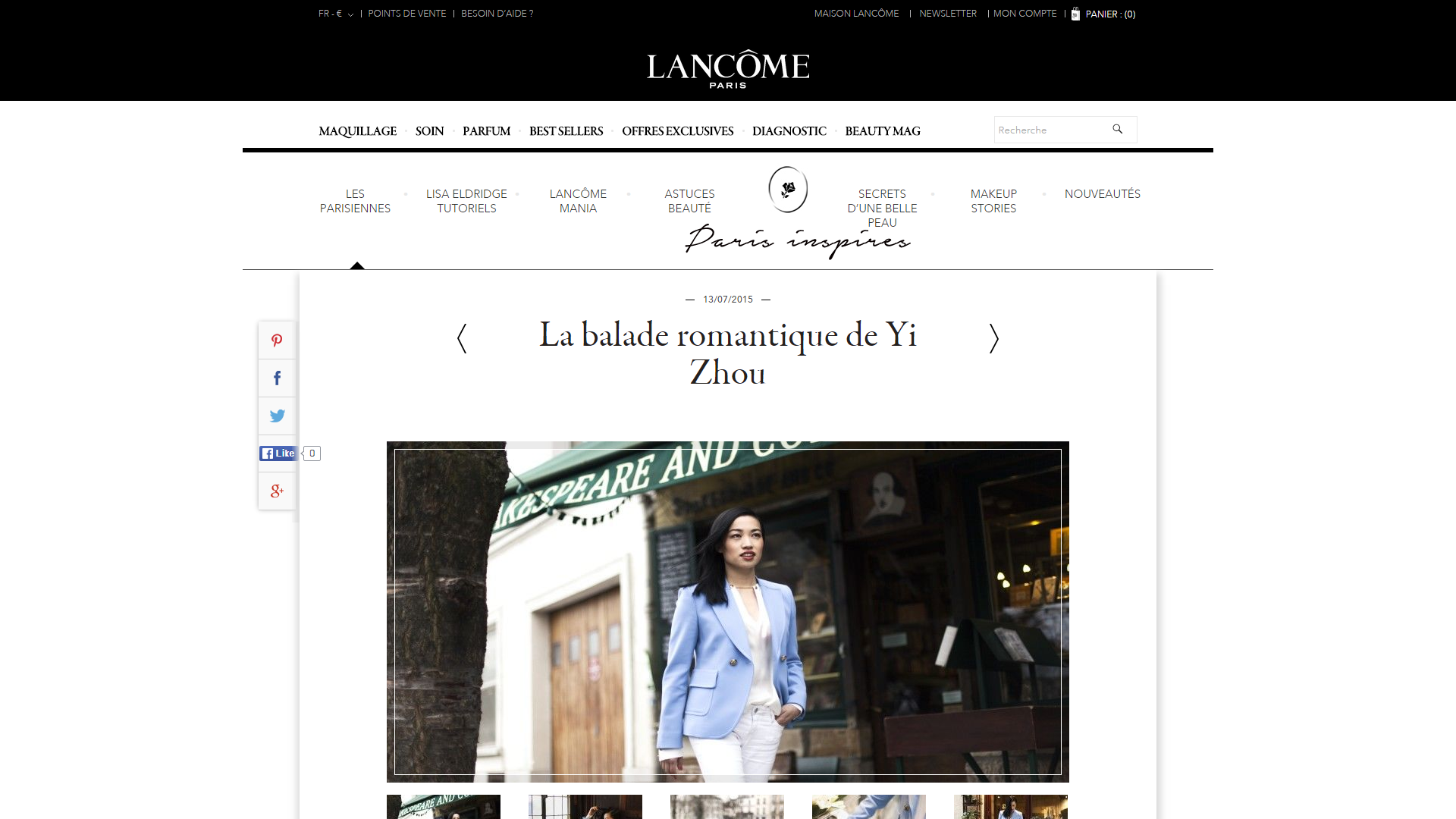 La balade romantique de Yi Zhou