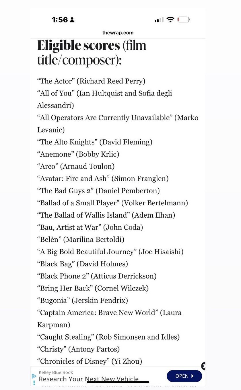 Oscar Song Race Shrinks to 68 Entries, Still Spanning Nick Cave to K-Pop