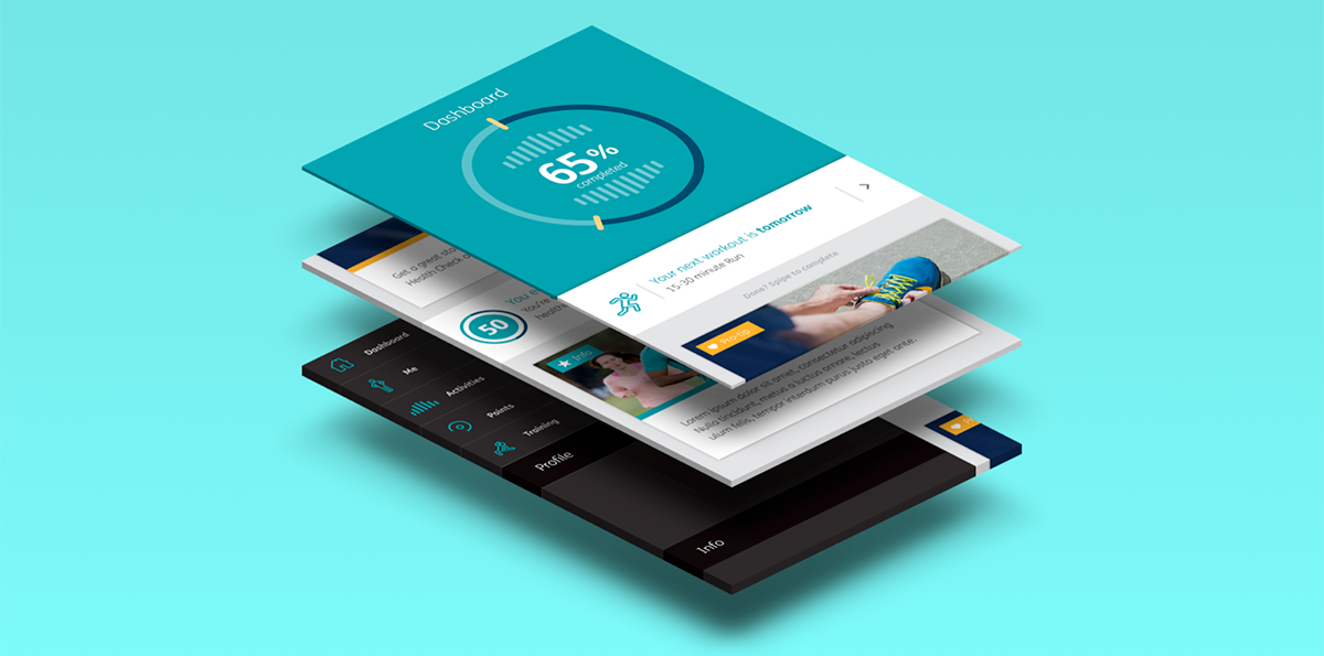 HBF Fitness App Stack