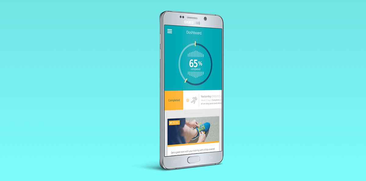 HBF Fitness App on Android