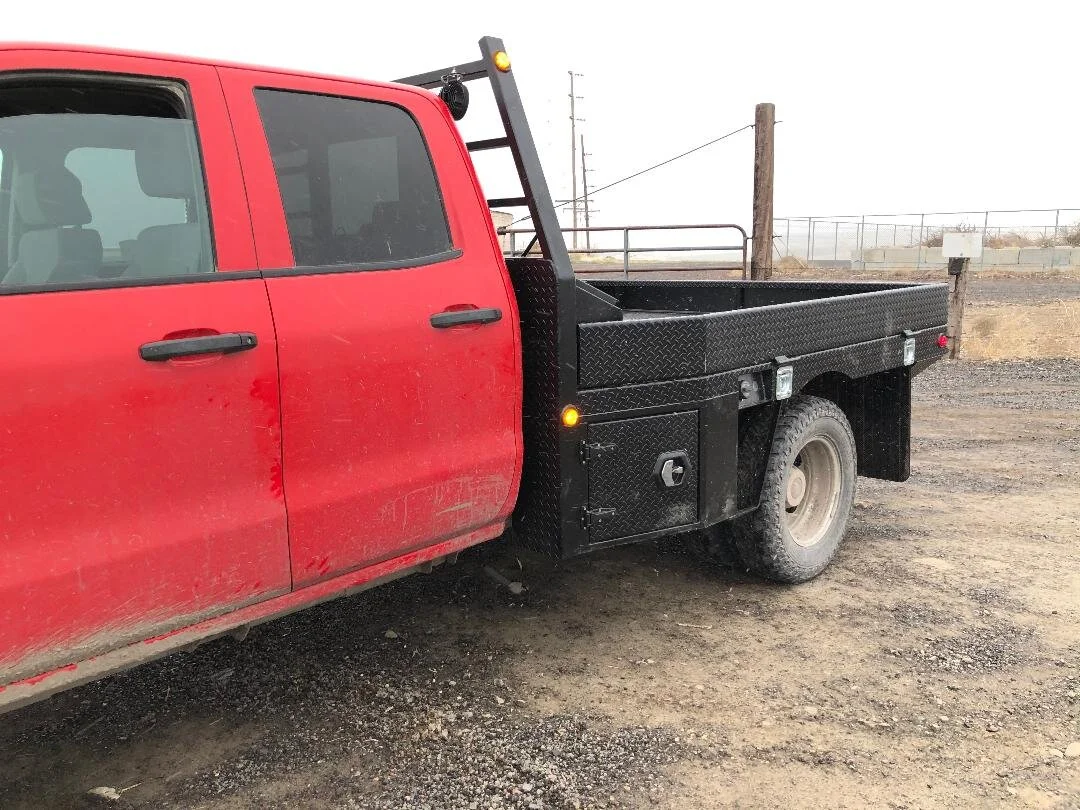 flatbed dog box